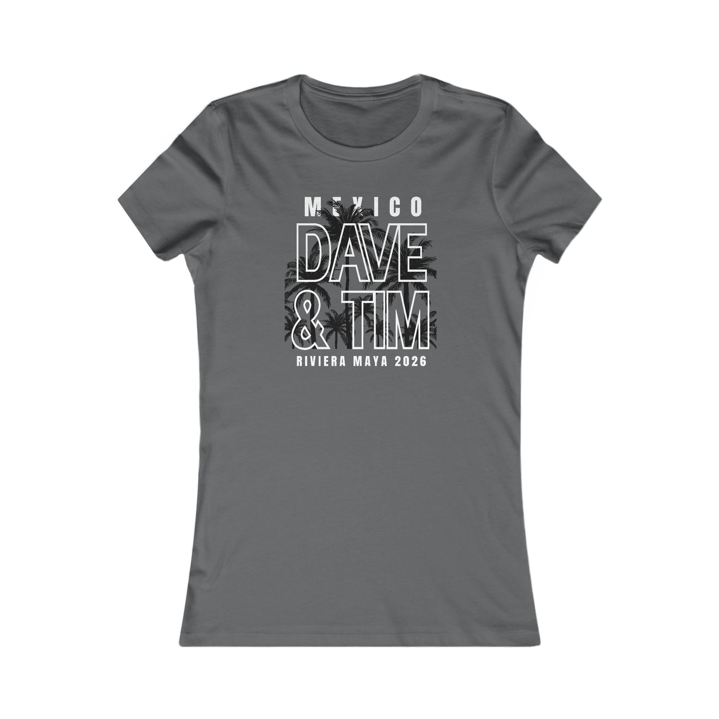 Mexico Palm Trees 2026 Woman's Cut Tee *With Set List