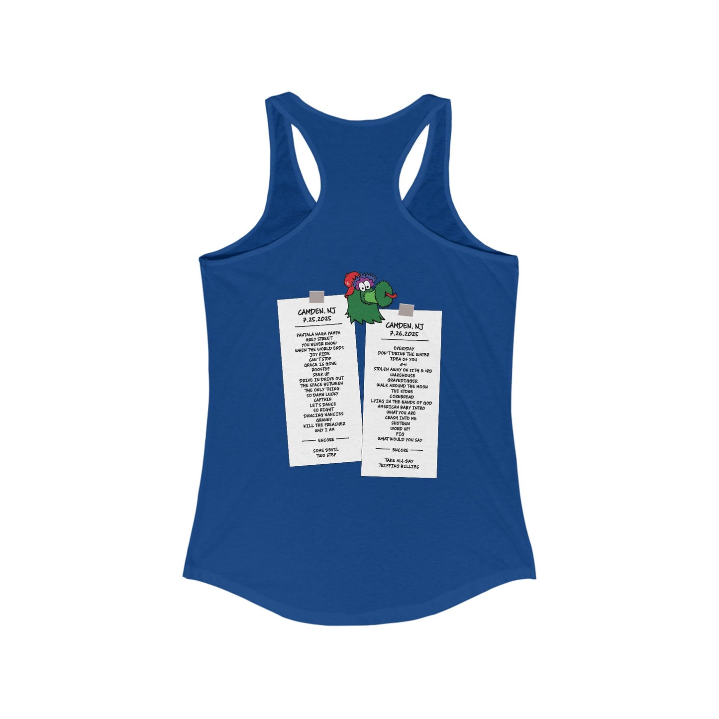 Phillies Billies 2025 *With Setlist Woman's Tank