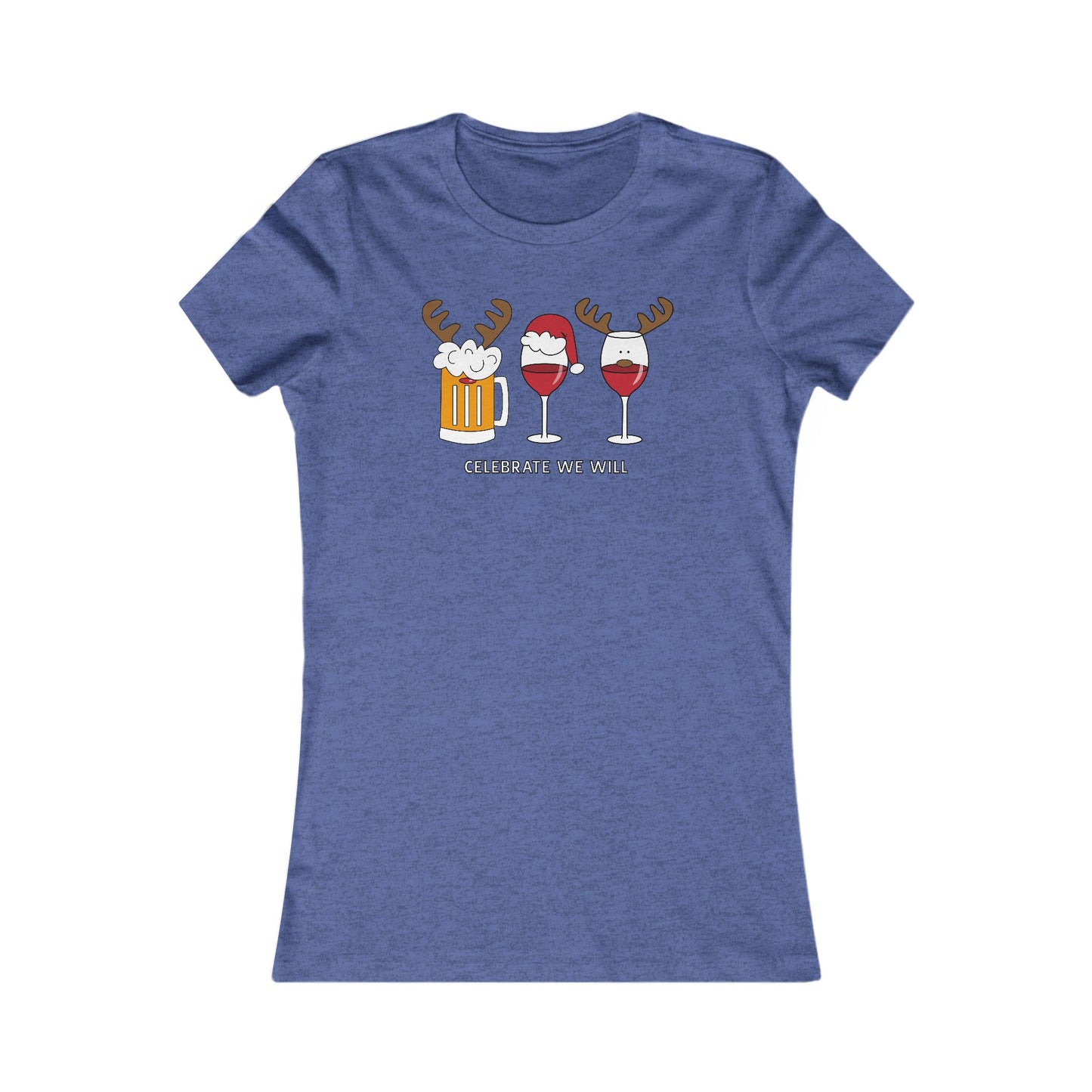 Celebrate With A Glass Woman's Cut Tee