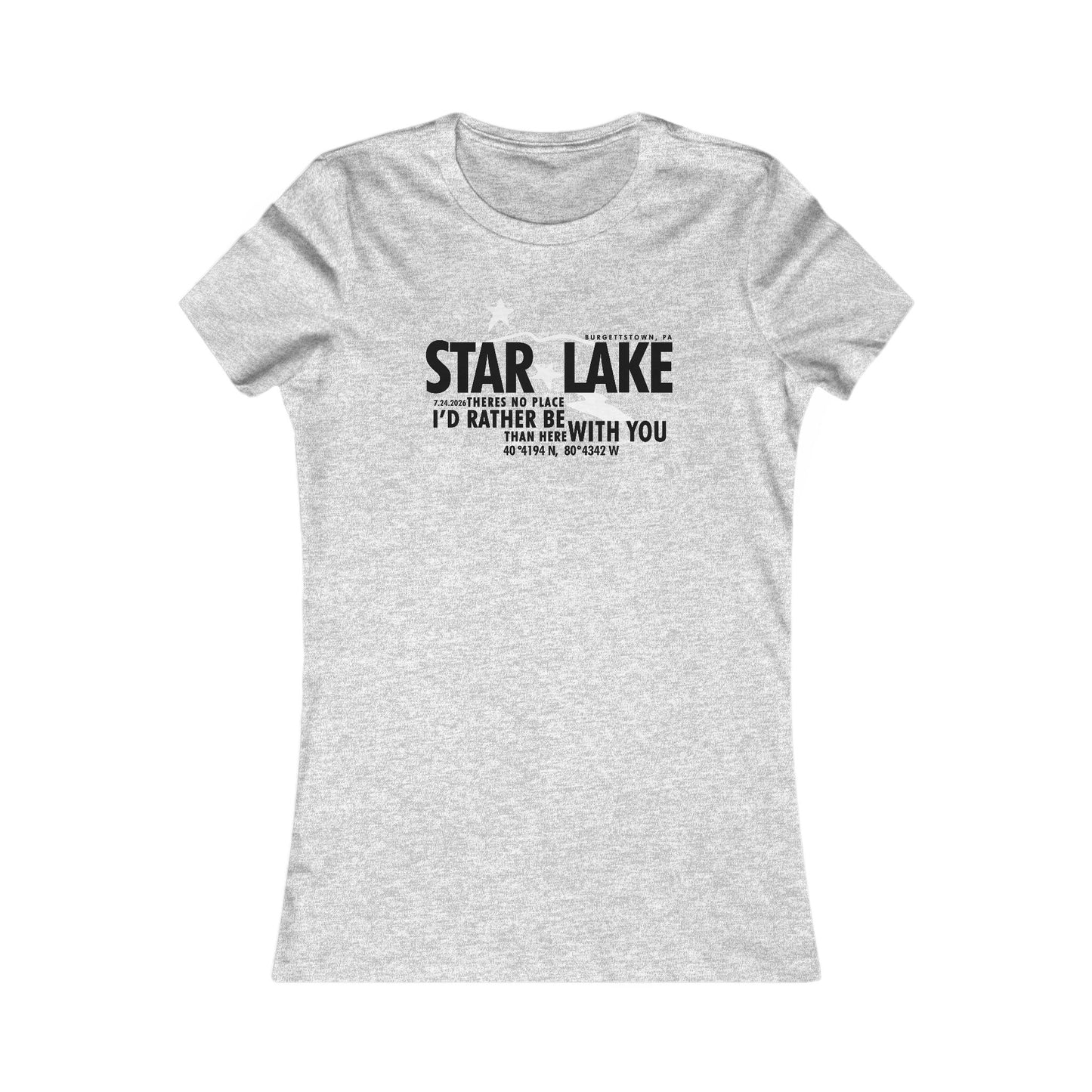 Star Lake 2026 Woman's Cut Tee