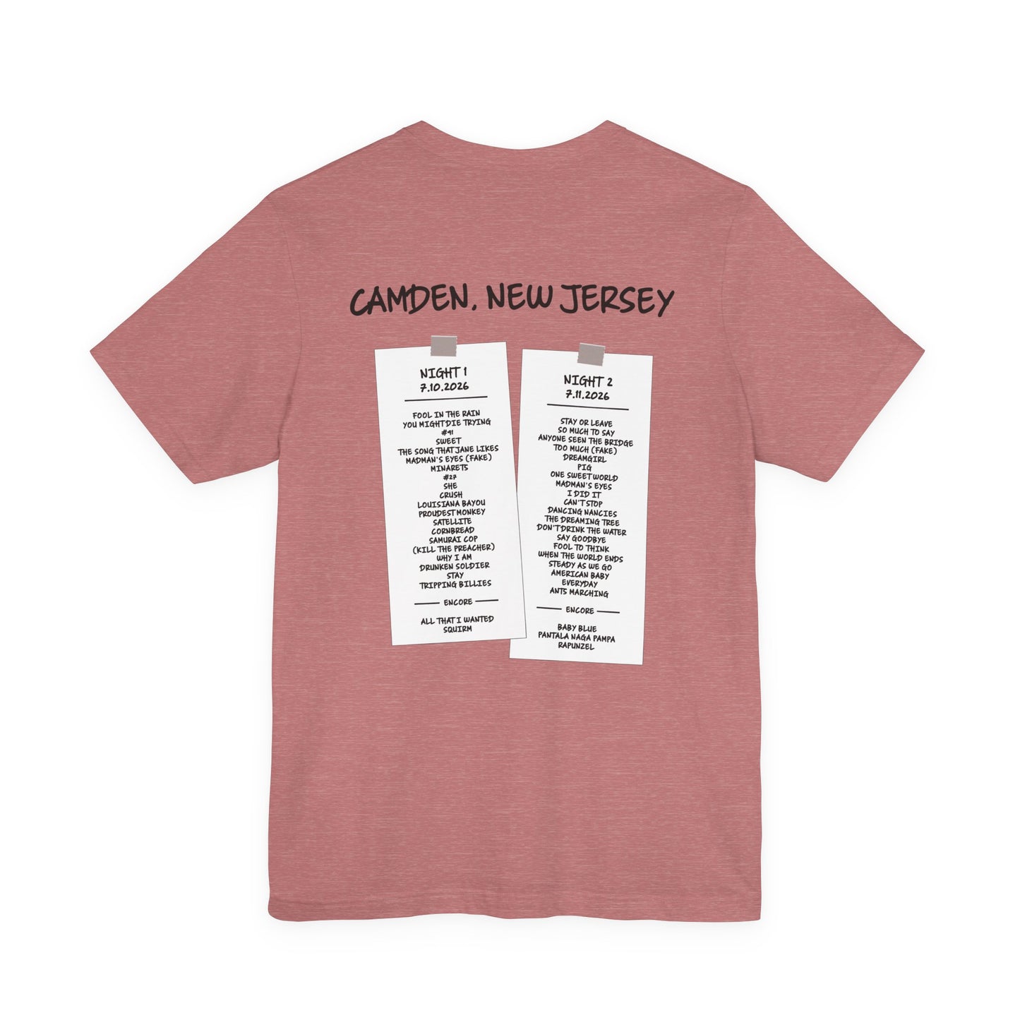 Camden Bridge 2026 *With Set List