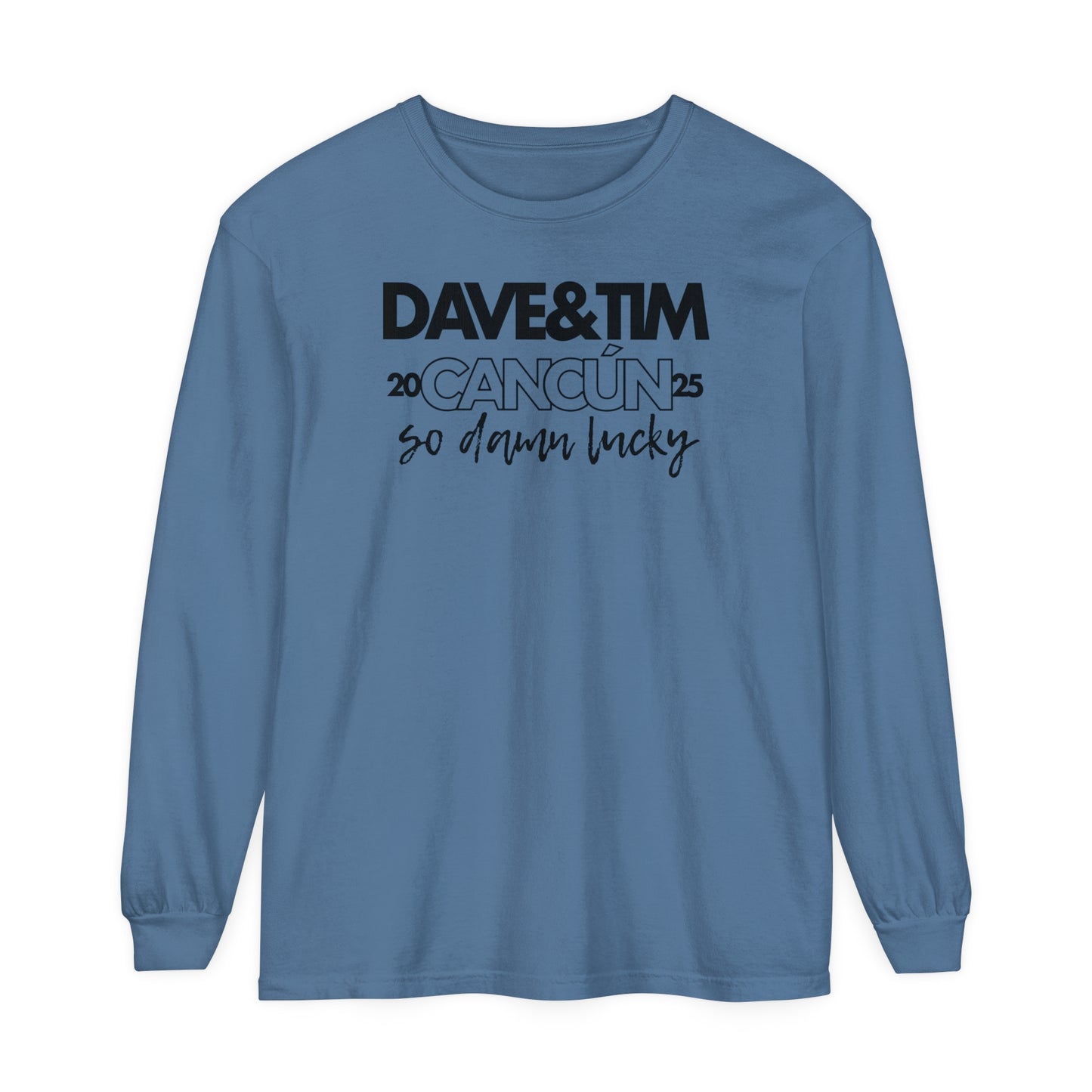 Dave & Tim So Damn Lucky Mexico 2025 Long Sleeve Tee *With Setlist