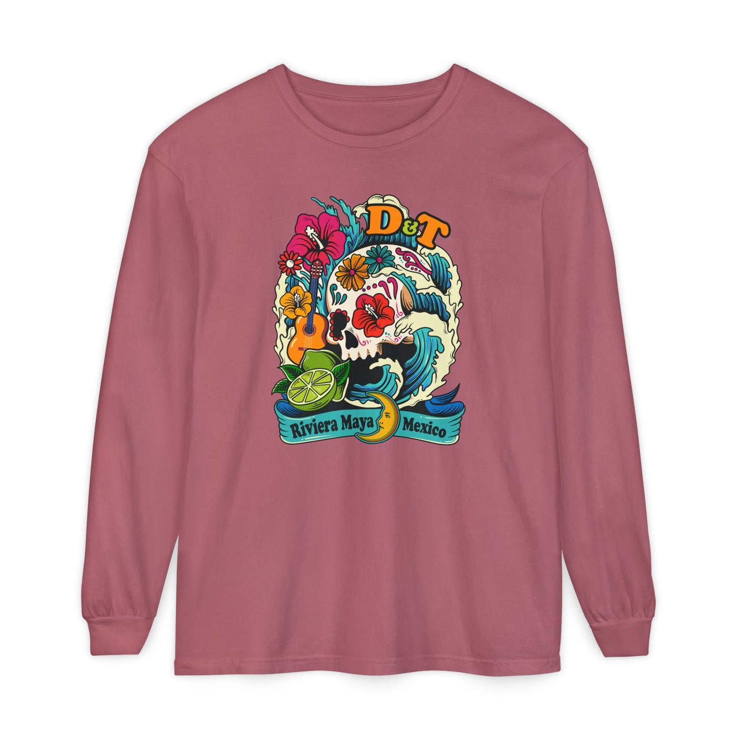 Mexico Sugar Skull 2026 Long Sleeve Tee *With Set List