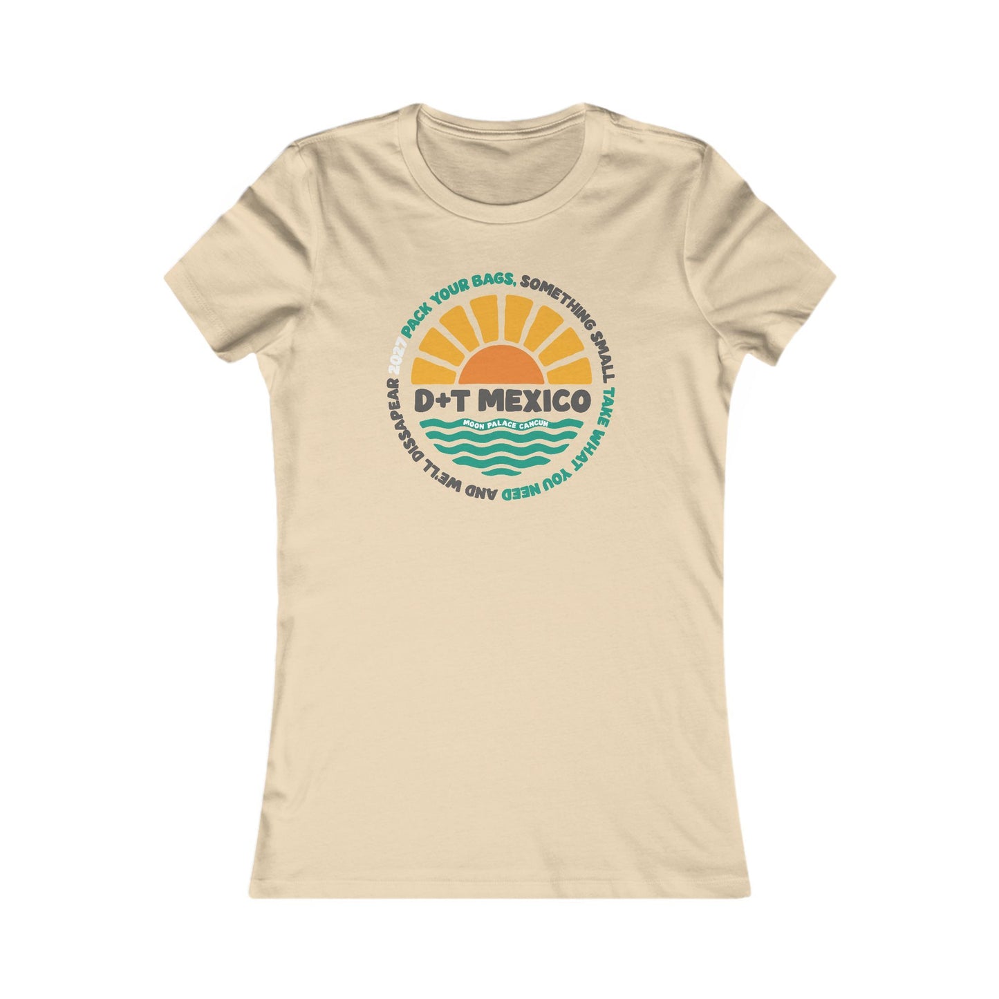Pack Your Bags Mexico 2027 Woman's Cut Tee