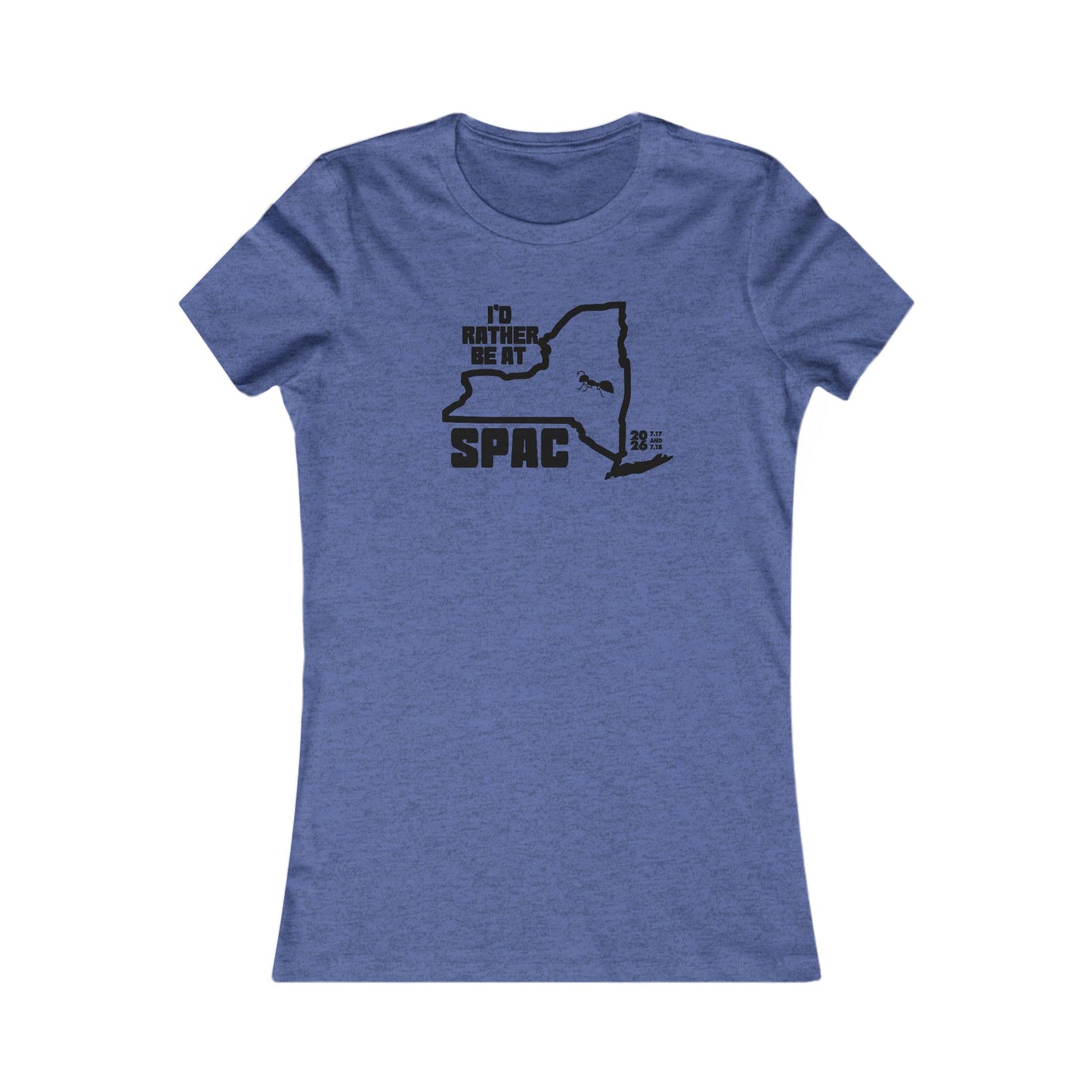 Rather Be At SPAC 2026 ant Woman's Cut Tee