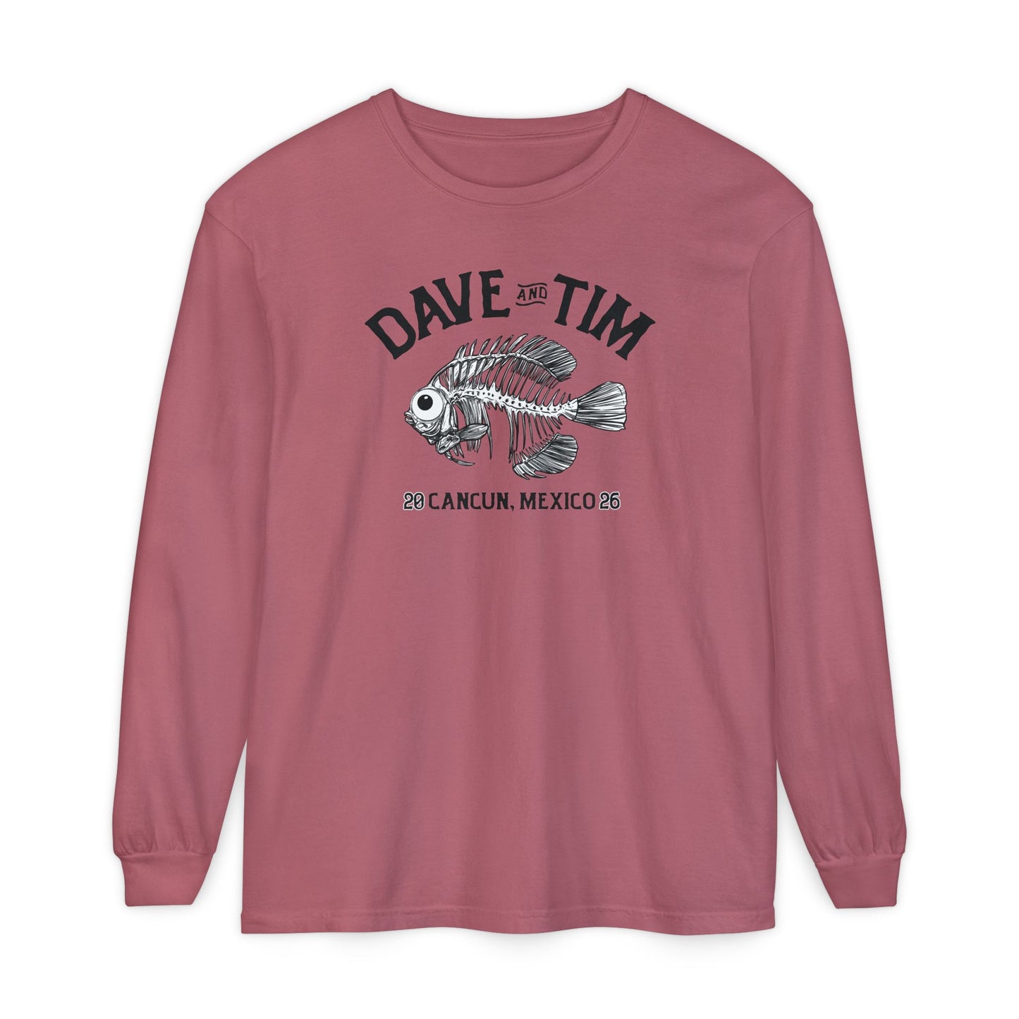Big Eyed Fish Mexico 2026 Long Sleeve Tee *With Set List