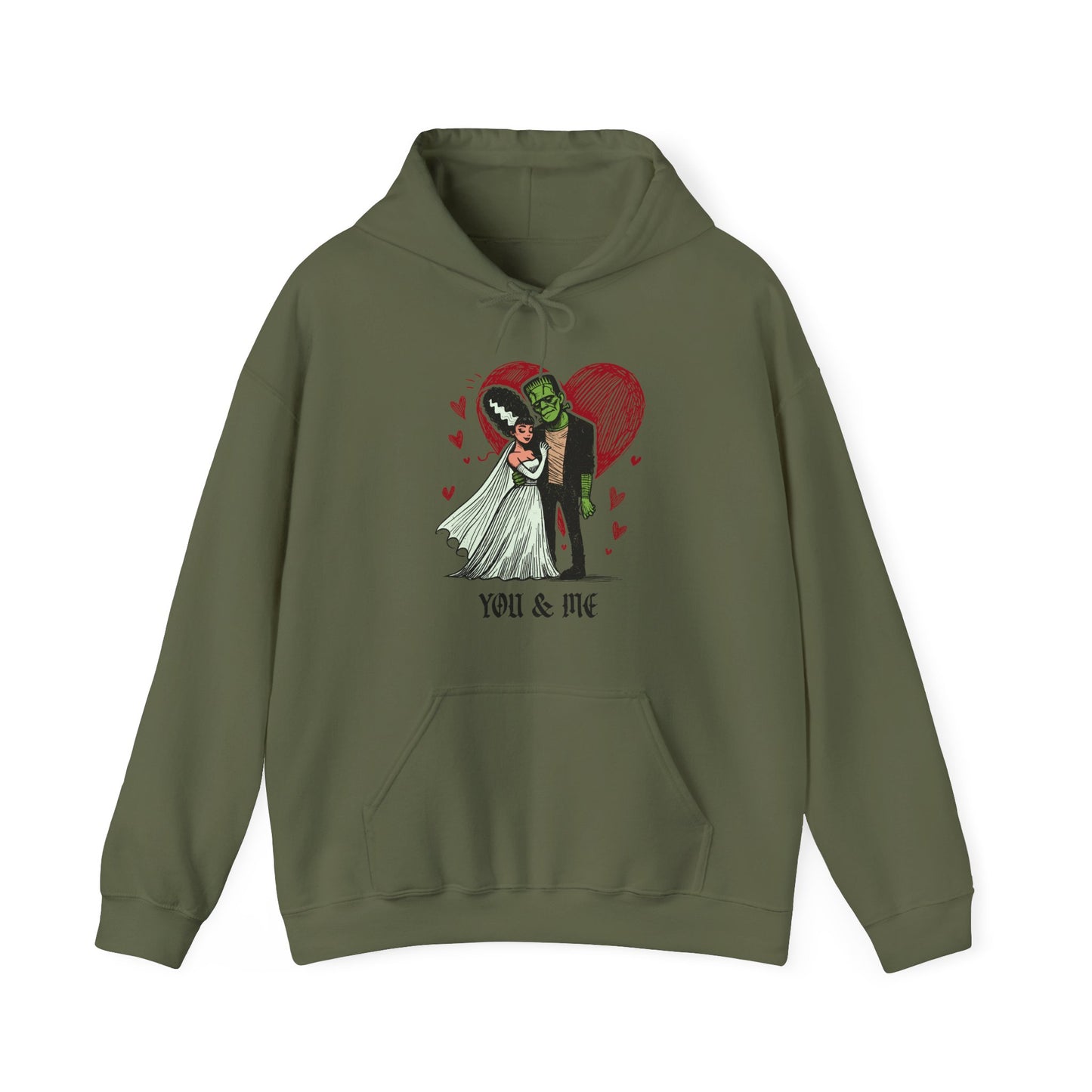 You & Me Bride Hoodies