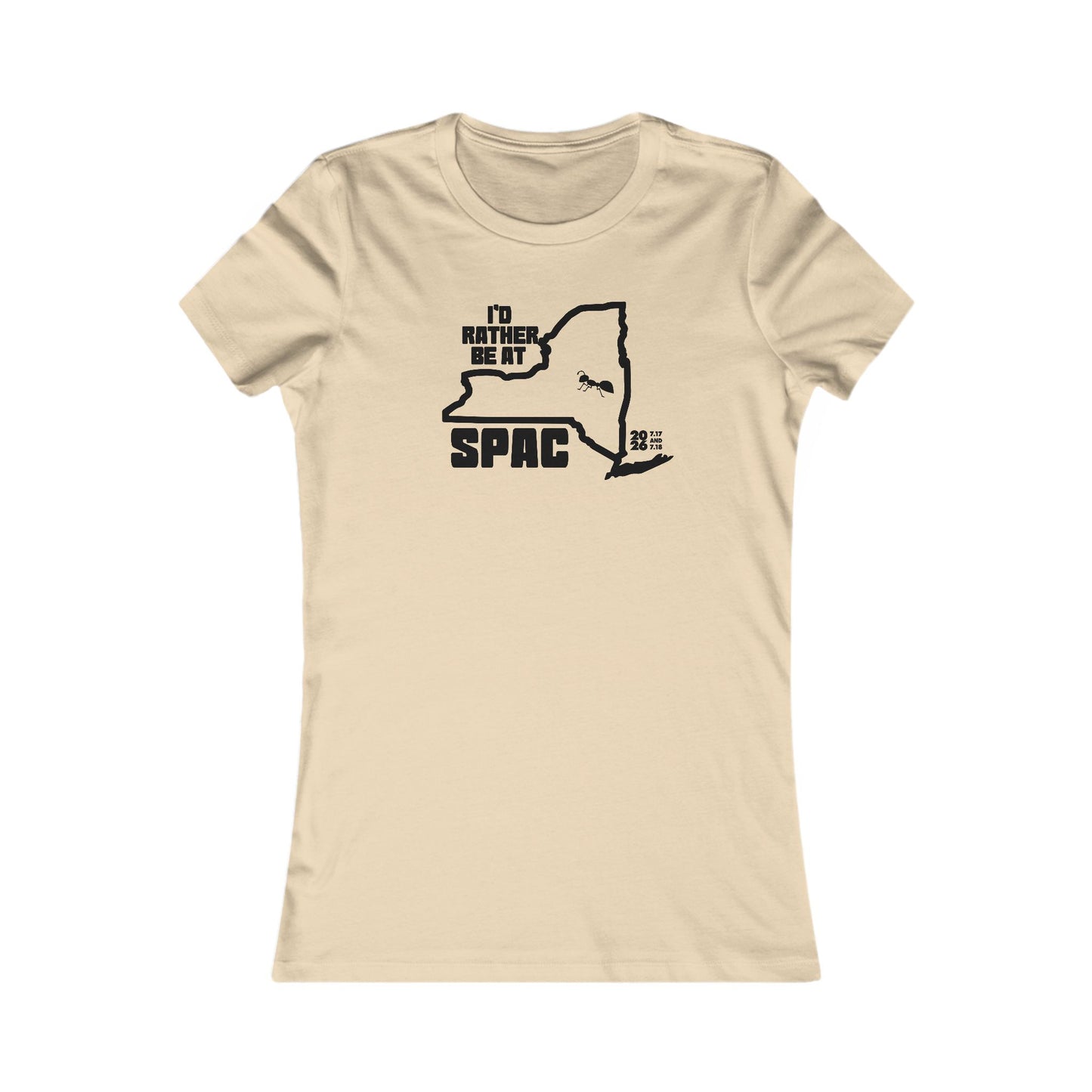 Rather Be At SPAC 2026 ant Woman's Cut Tee