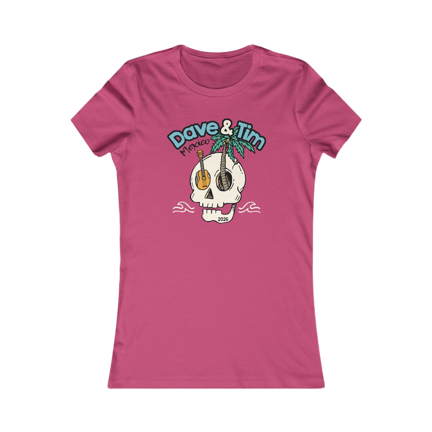 Dave & Tim 2026 Woman's Cut Tee *With Set List