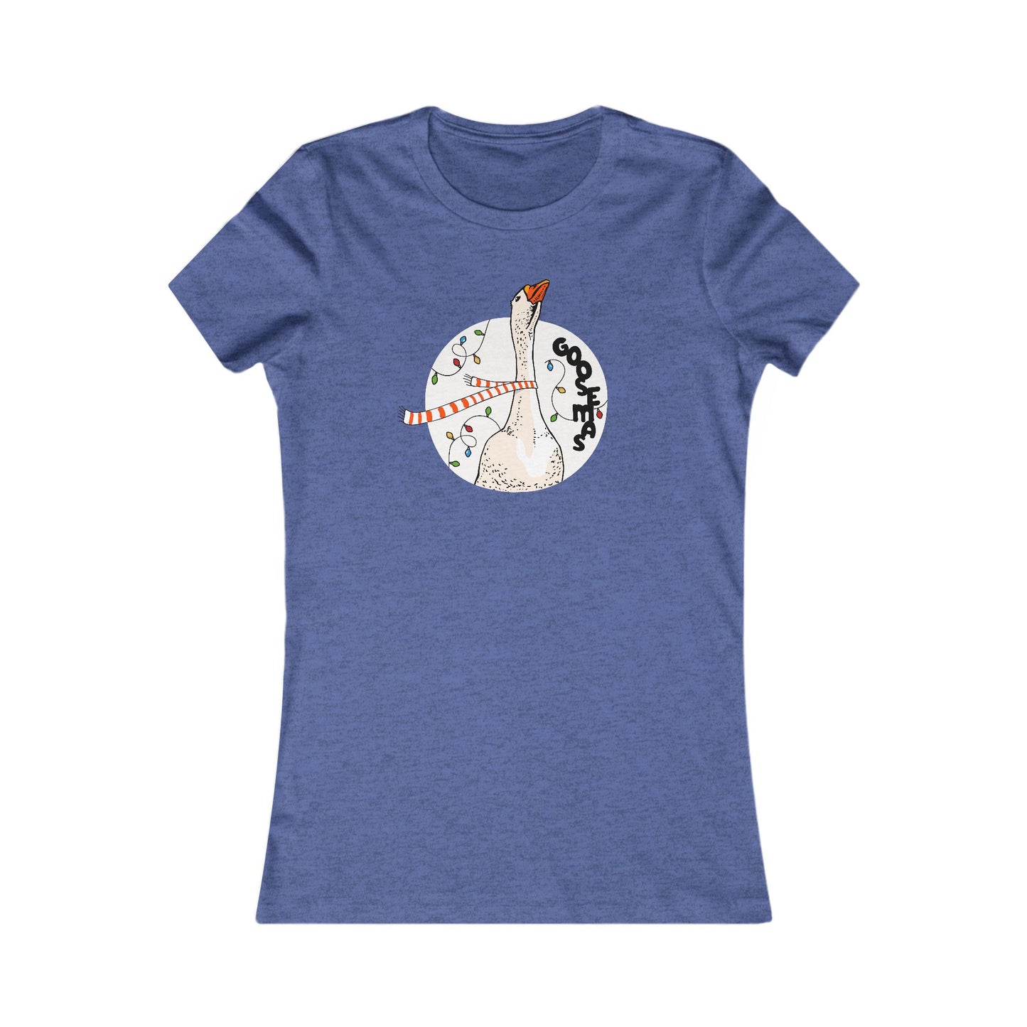 Goosemas Lights Woman's Cut Tee