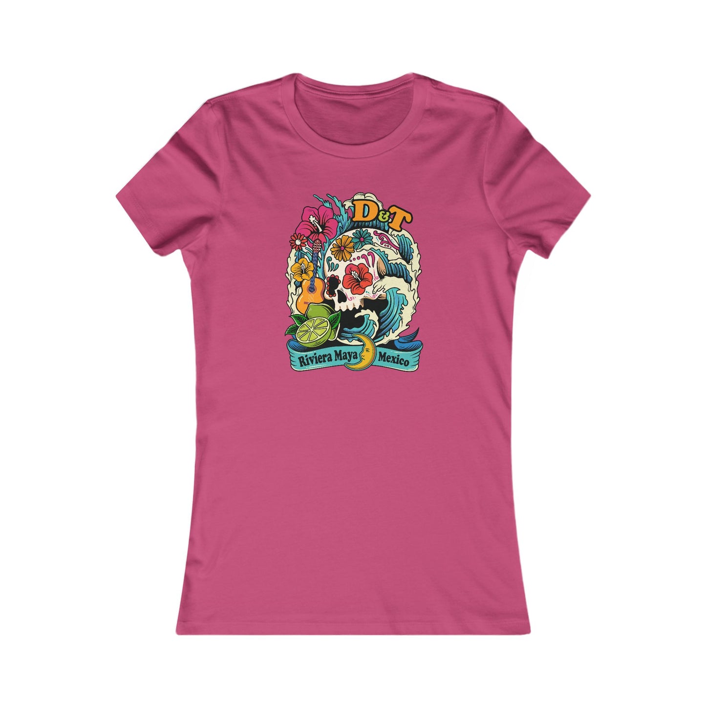 Mexico Sugar Skull 2026 Woman's Cut Tee *With Set List