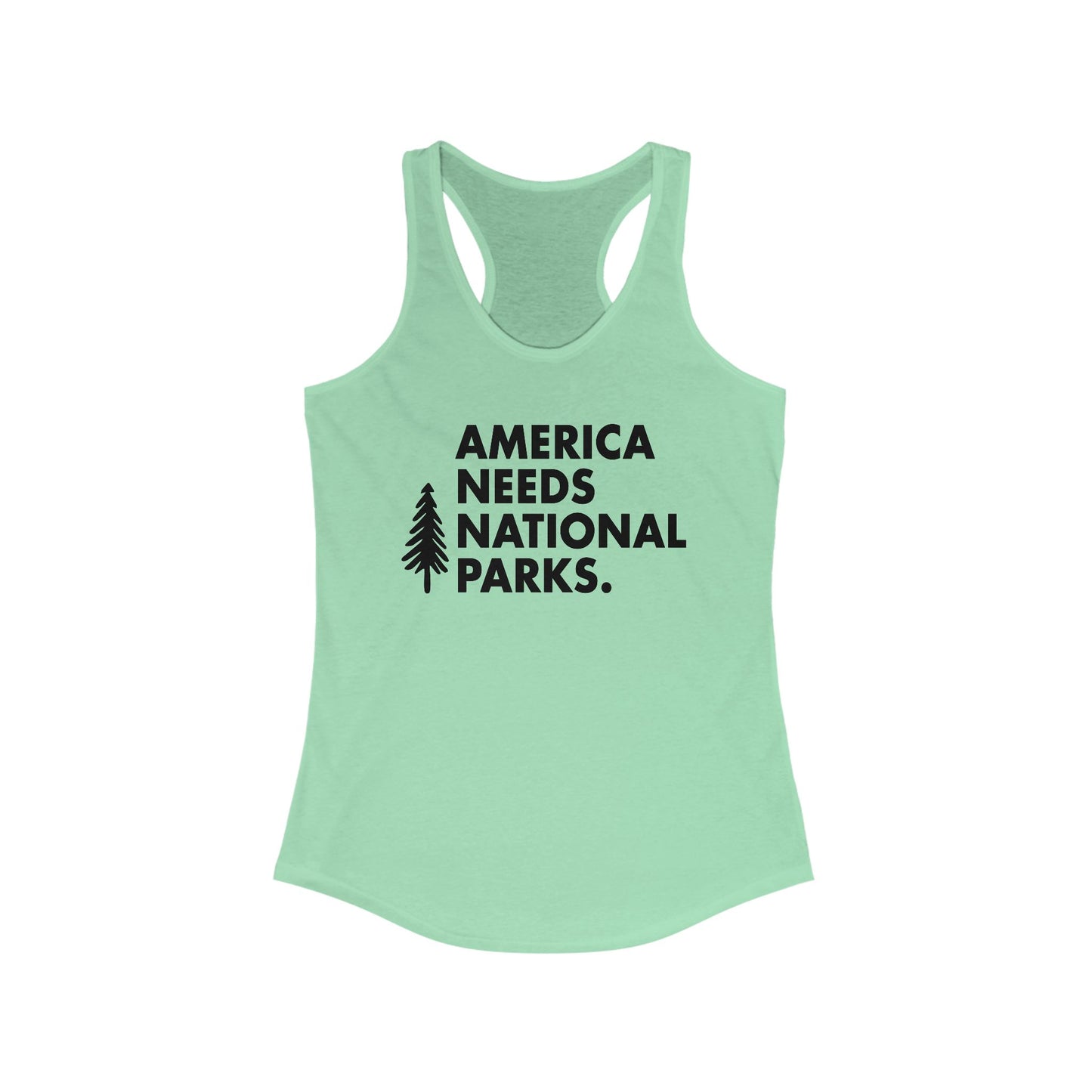 America Needs National Parks Woman's Tank