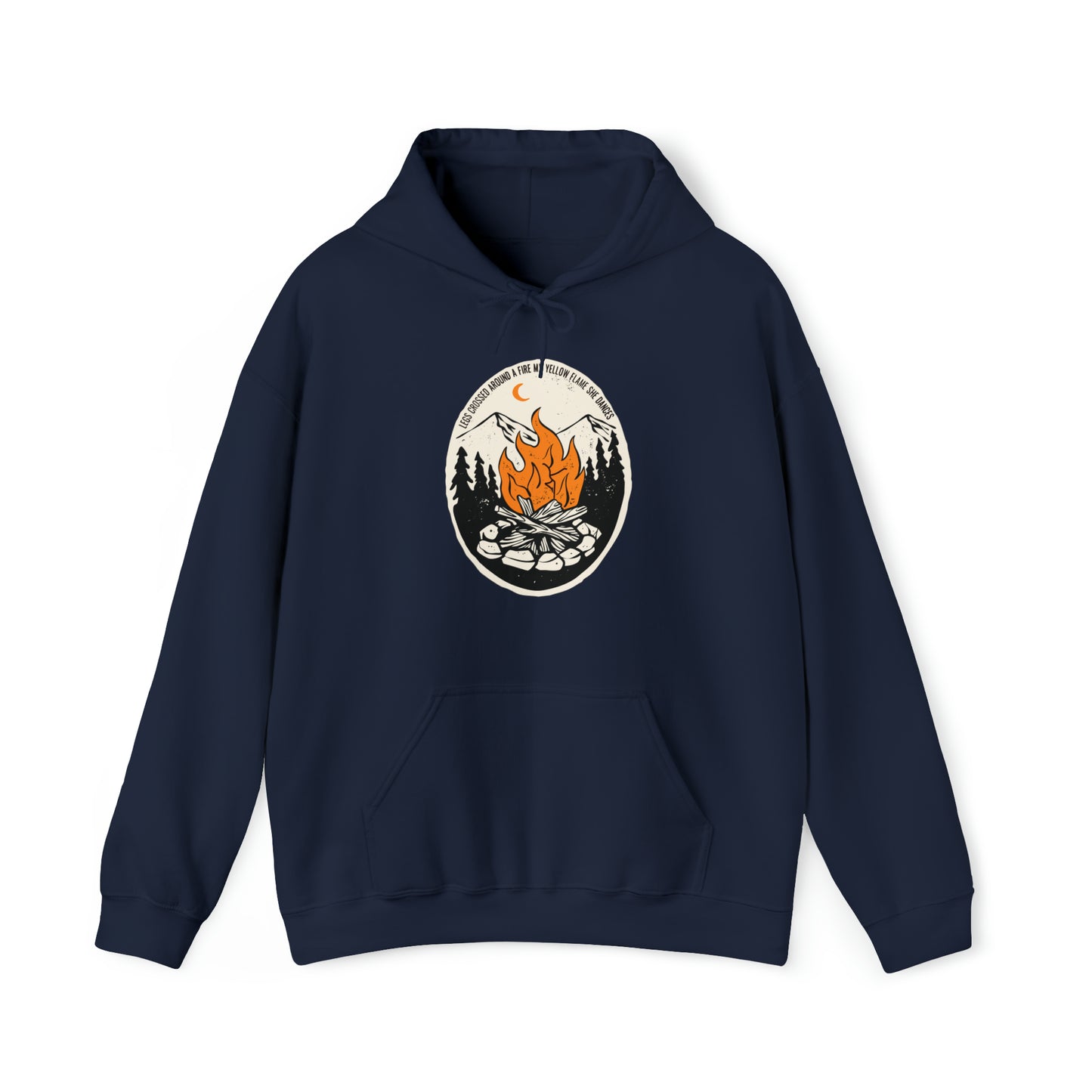 My Yellow Flame Hoodie