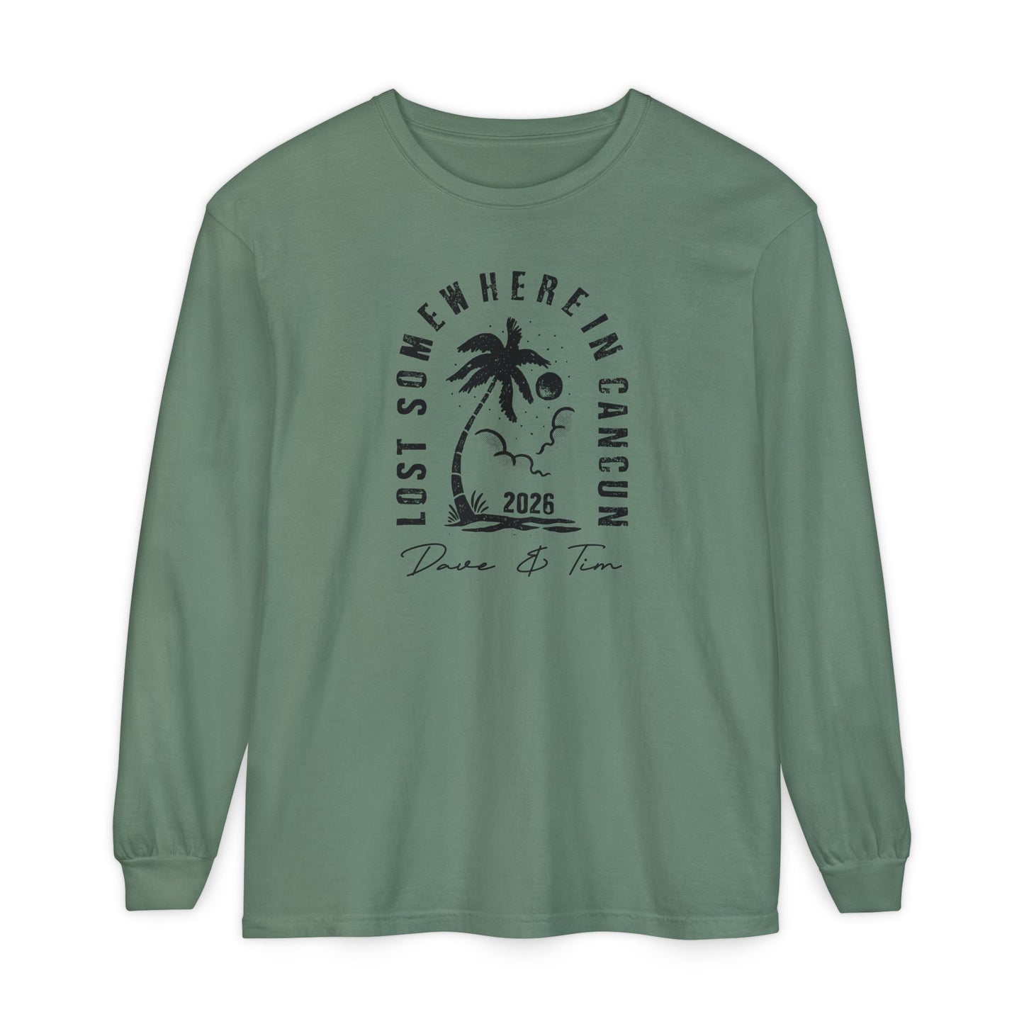 Lost Somewhere In Cancun 2026 Long Sleeve Tee *With Set List