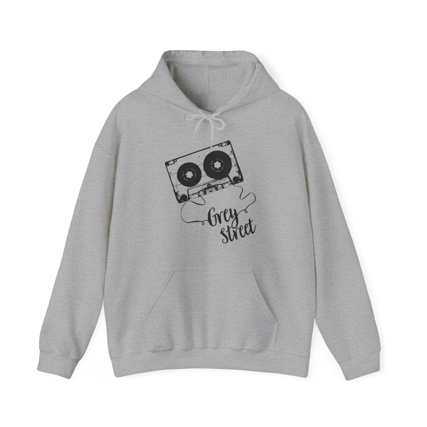 Cassette Grey Street Hoodie