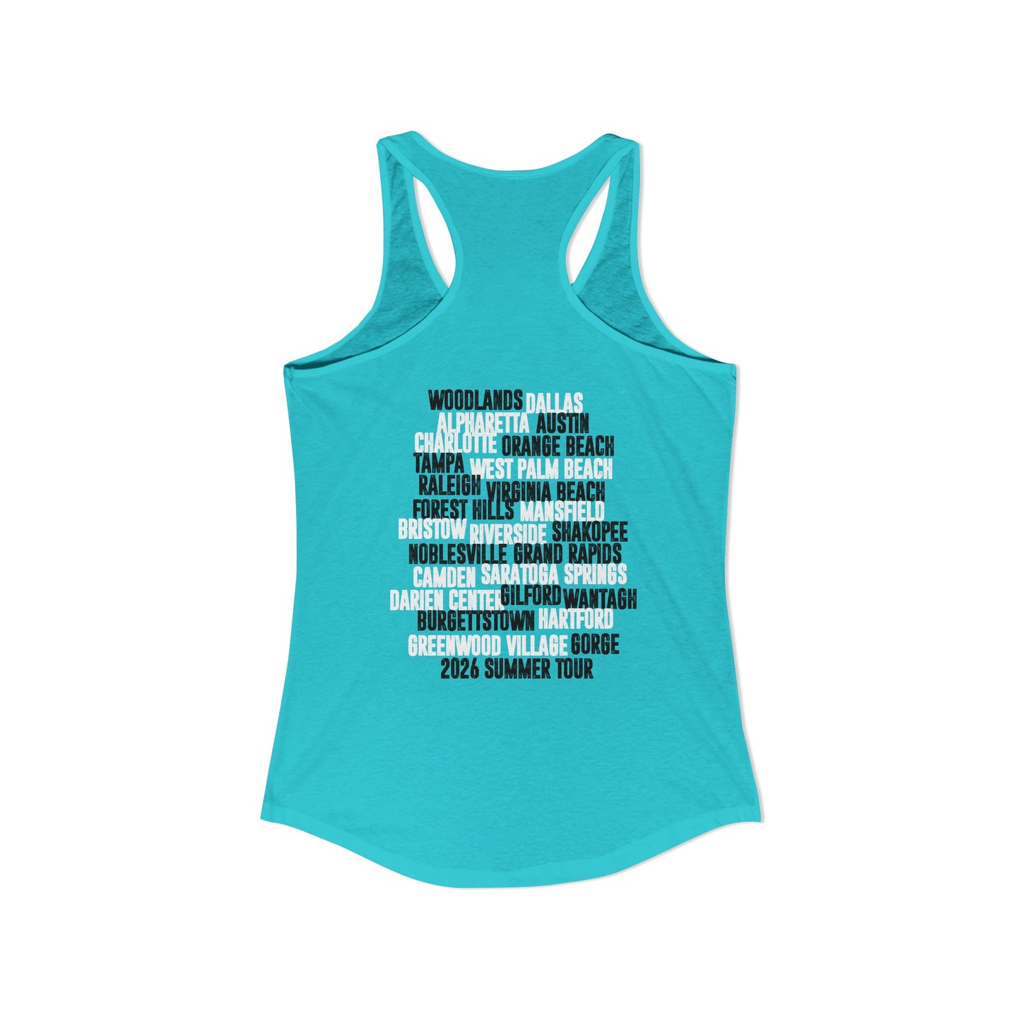 Summer 2026 With Back Woman's Tank