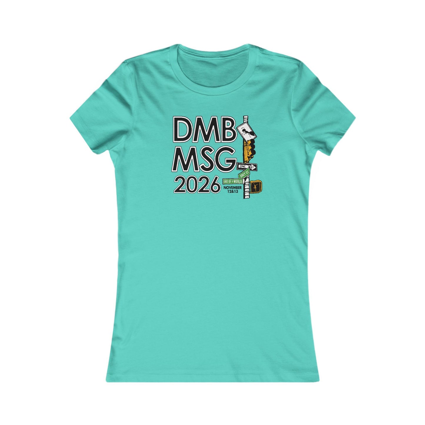 DMB MSG Fall 2026 Woman's Cut Tee