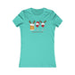 Celebrate With A Glass Woman's Cut Tee