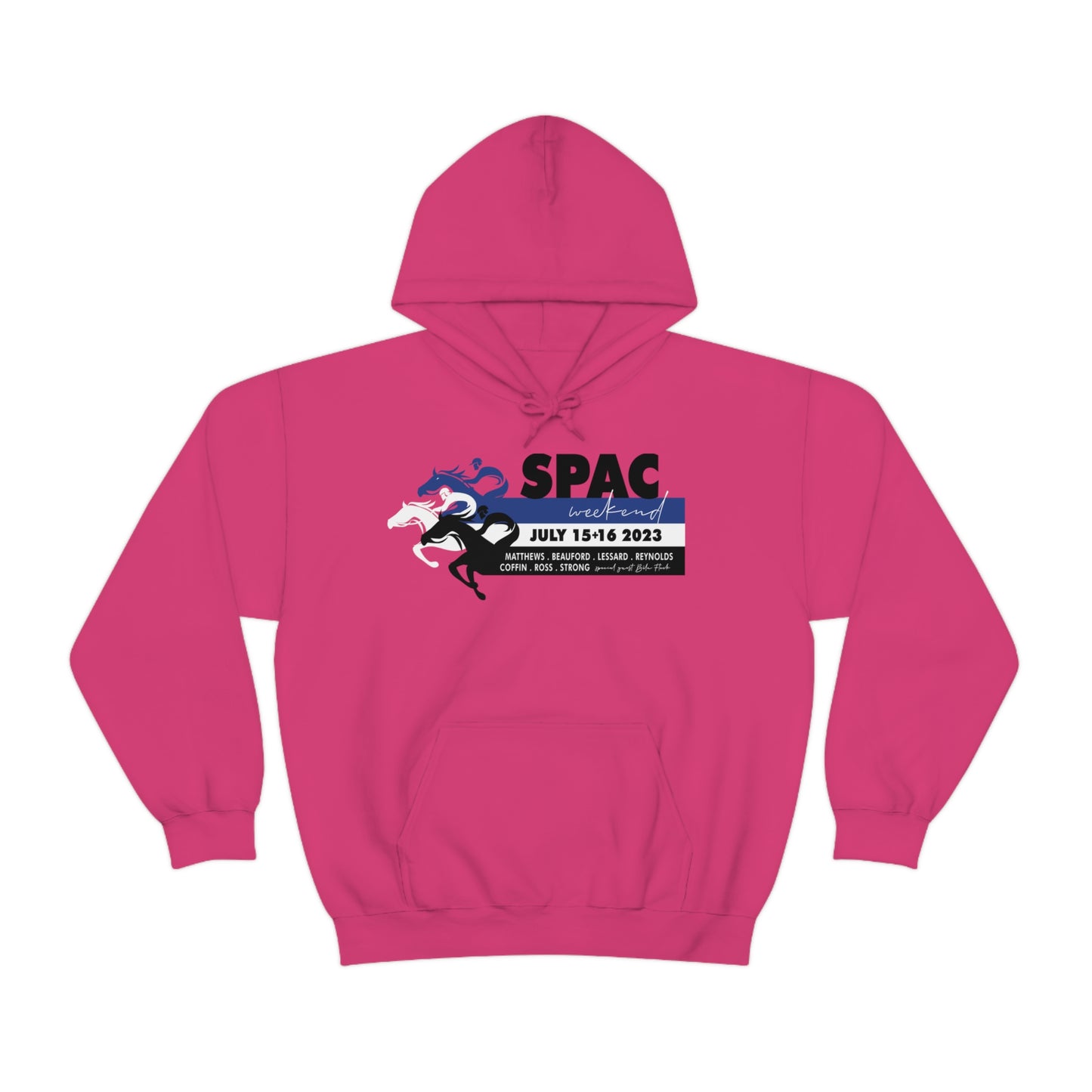 SPAC Racing Stripes 2023 Hoodie *with setlist
