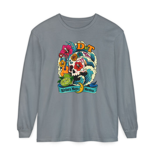 Mexico Sugar Skull 2026 Long Sleeve Tee *With Set List