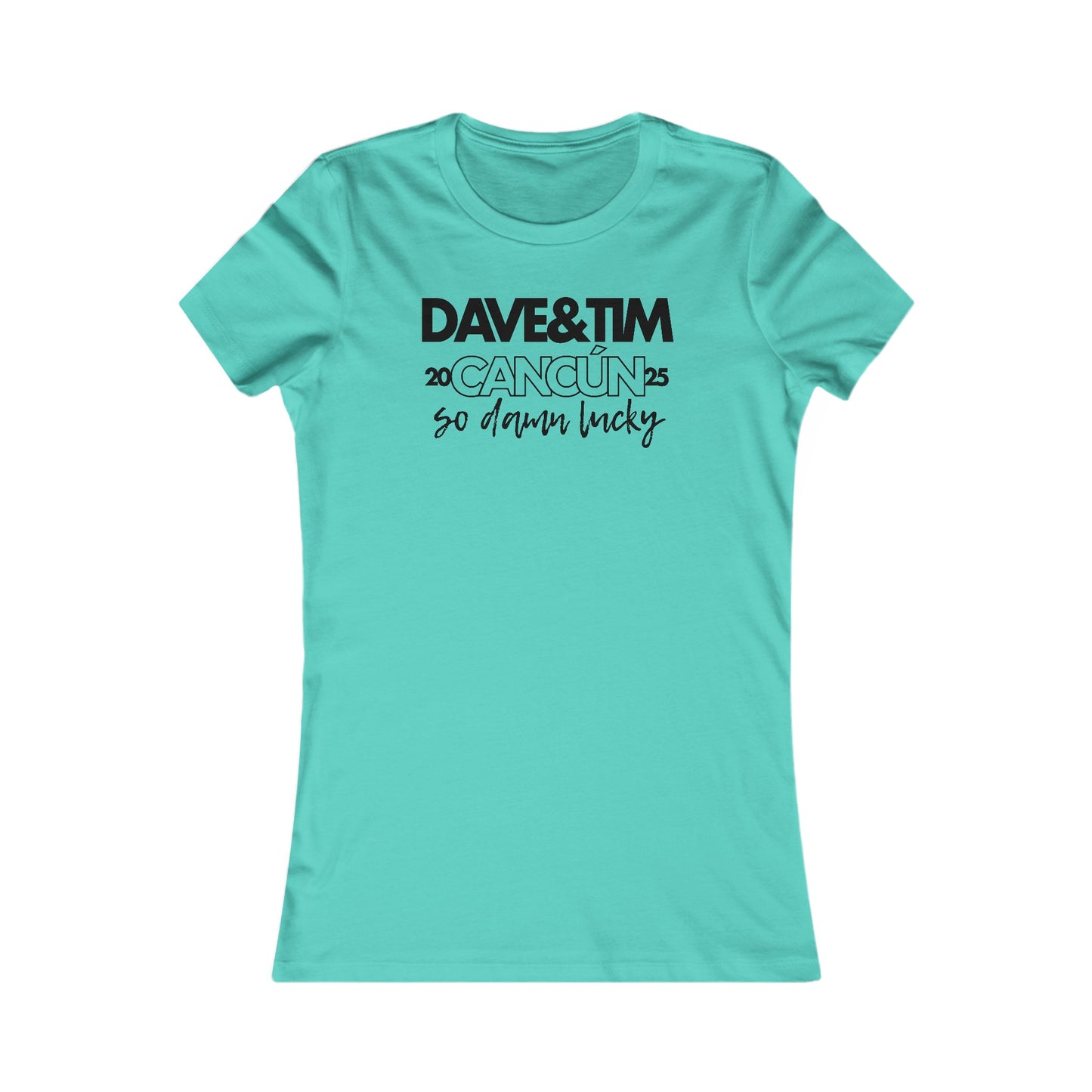 Dave & Tim So Damn Lucky mexico 2025 Women's Cut *With Setlist