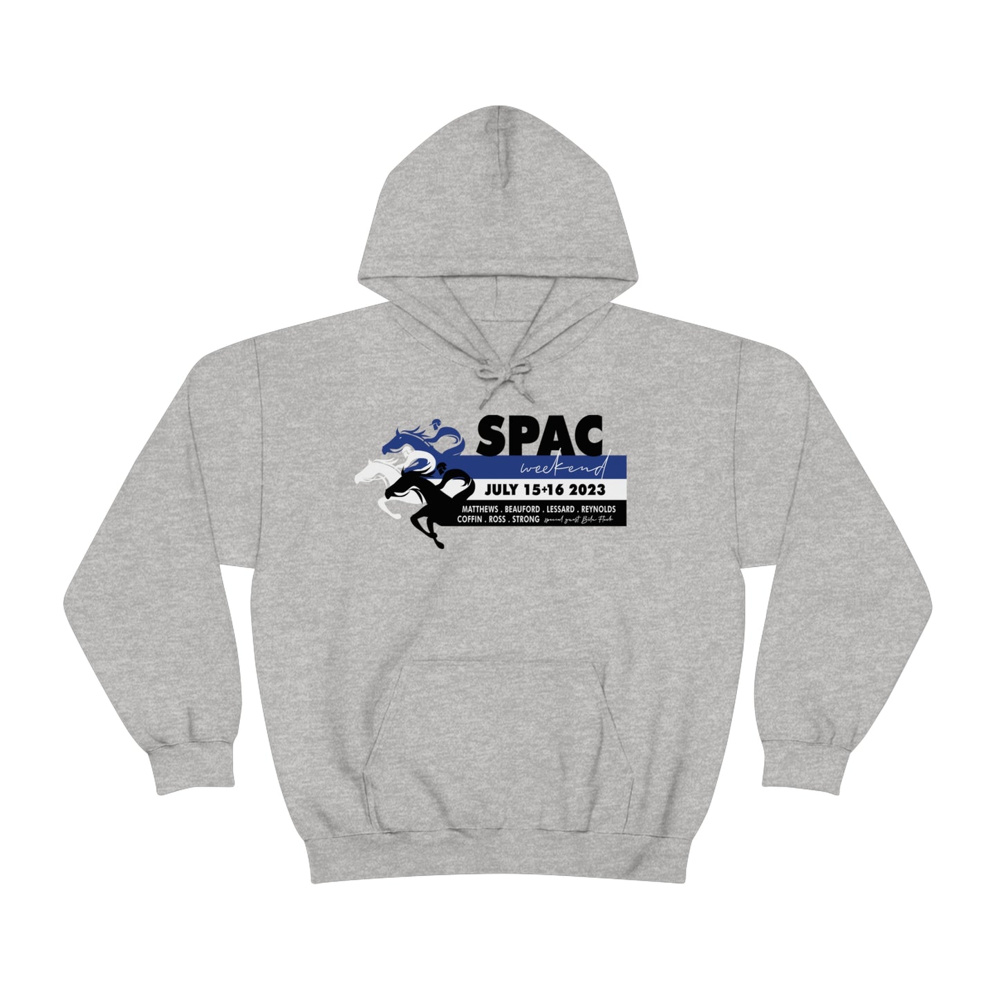 SPAC Racing Stripes 2023 Hoodie *with setlist