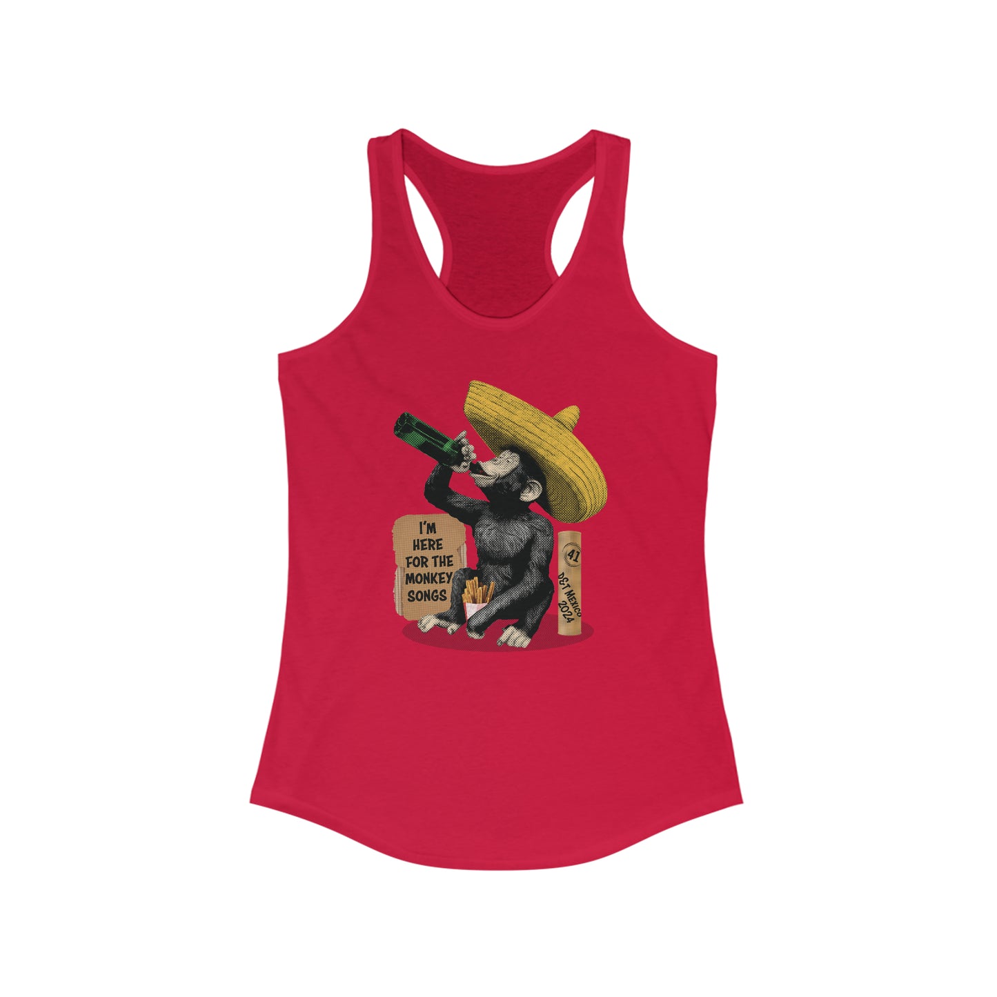 Monkey Songs Mexico 2024 Woman's Tank Top *WITH SETLIST