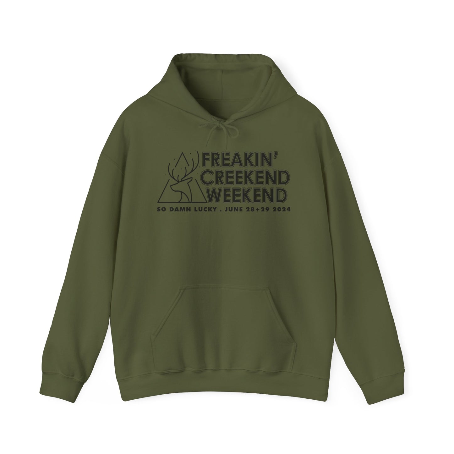 Freakin Creekend Weekend 2024 Hoodie *With Setlist
