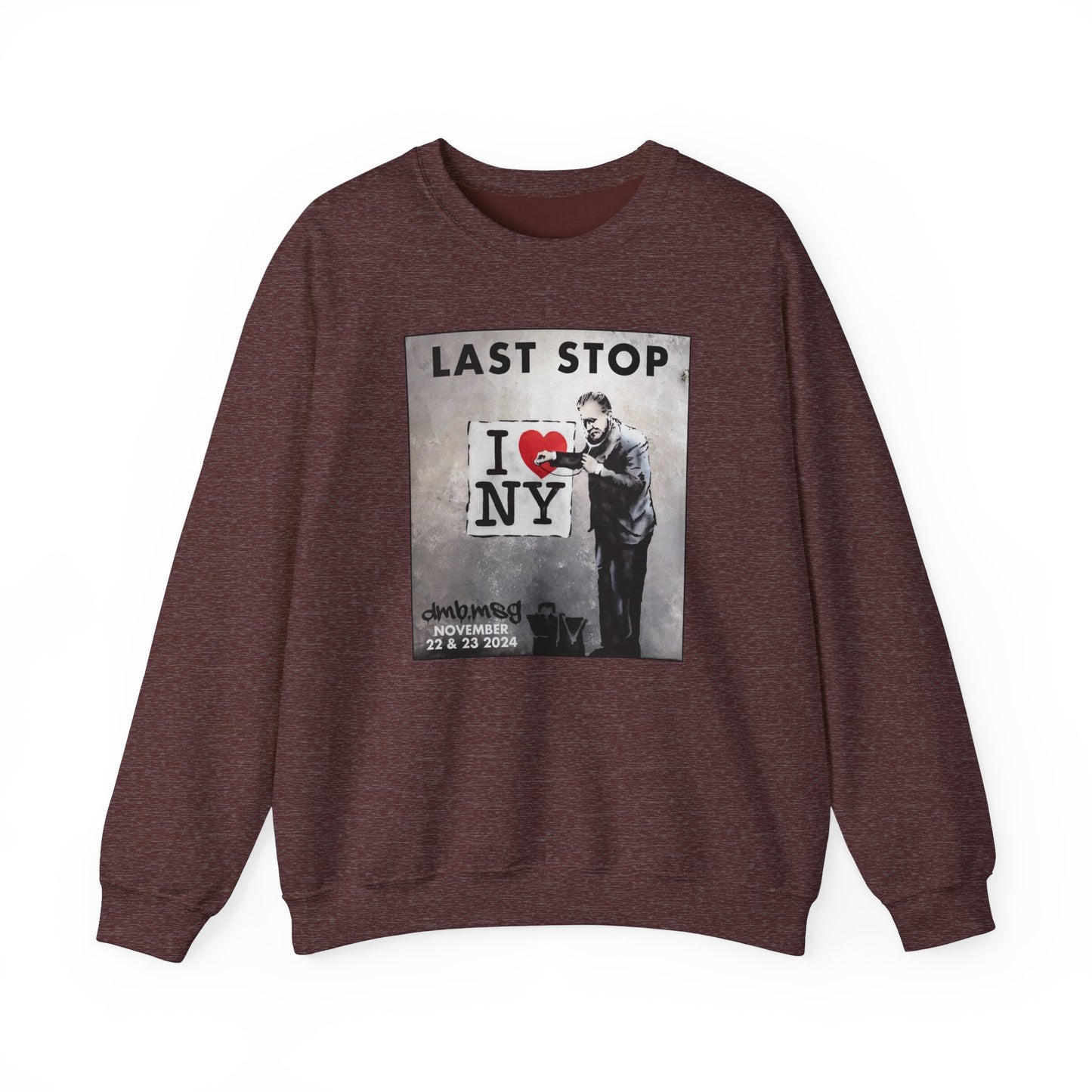 Banksy Last Stop 2024 Crew Neck *With Setlist