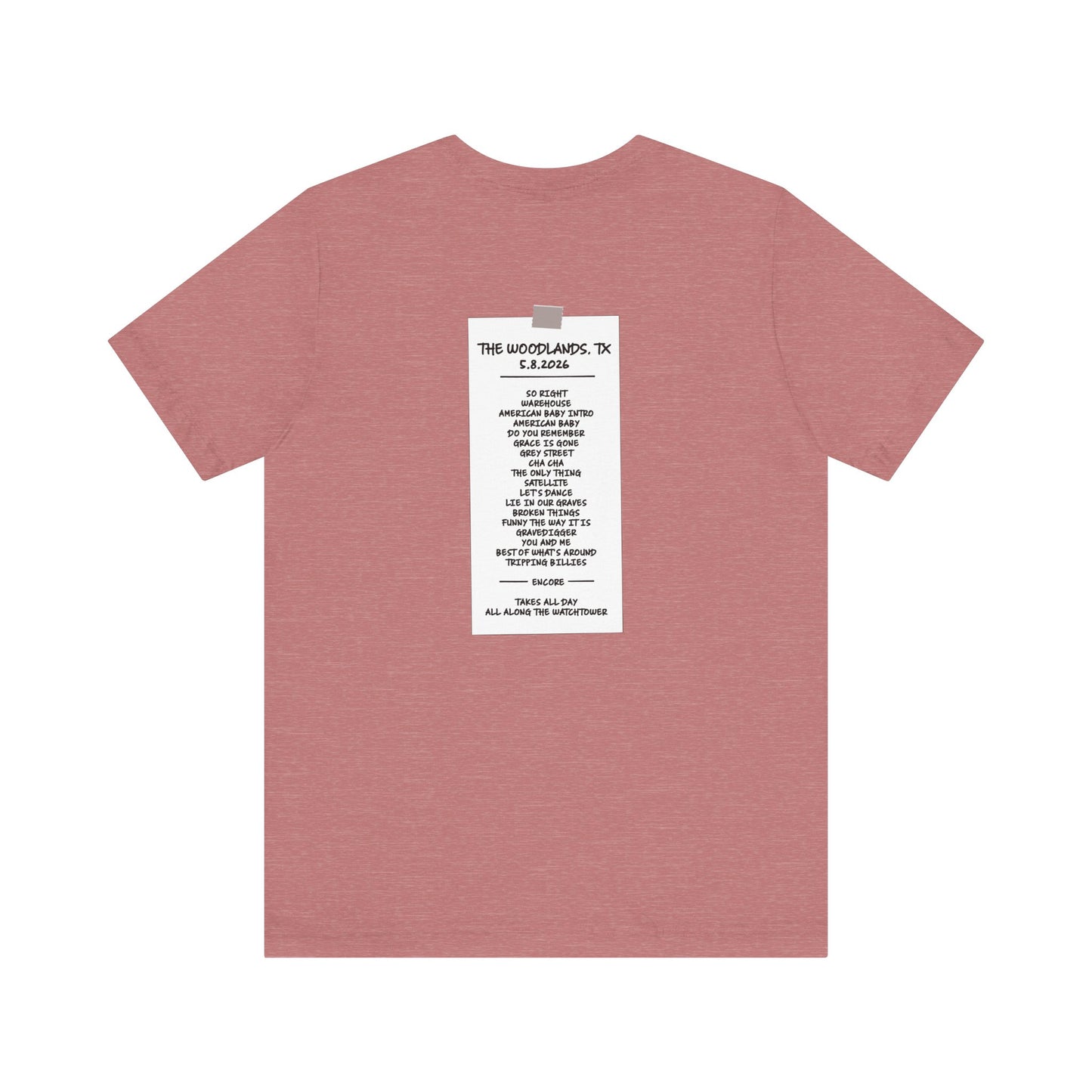 The Woodlands 2026 *With Set List