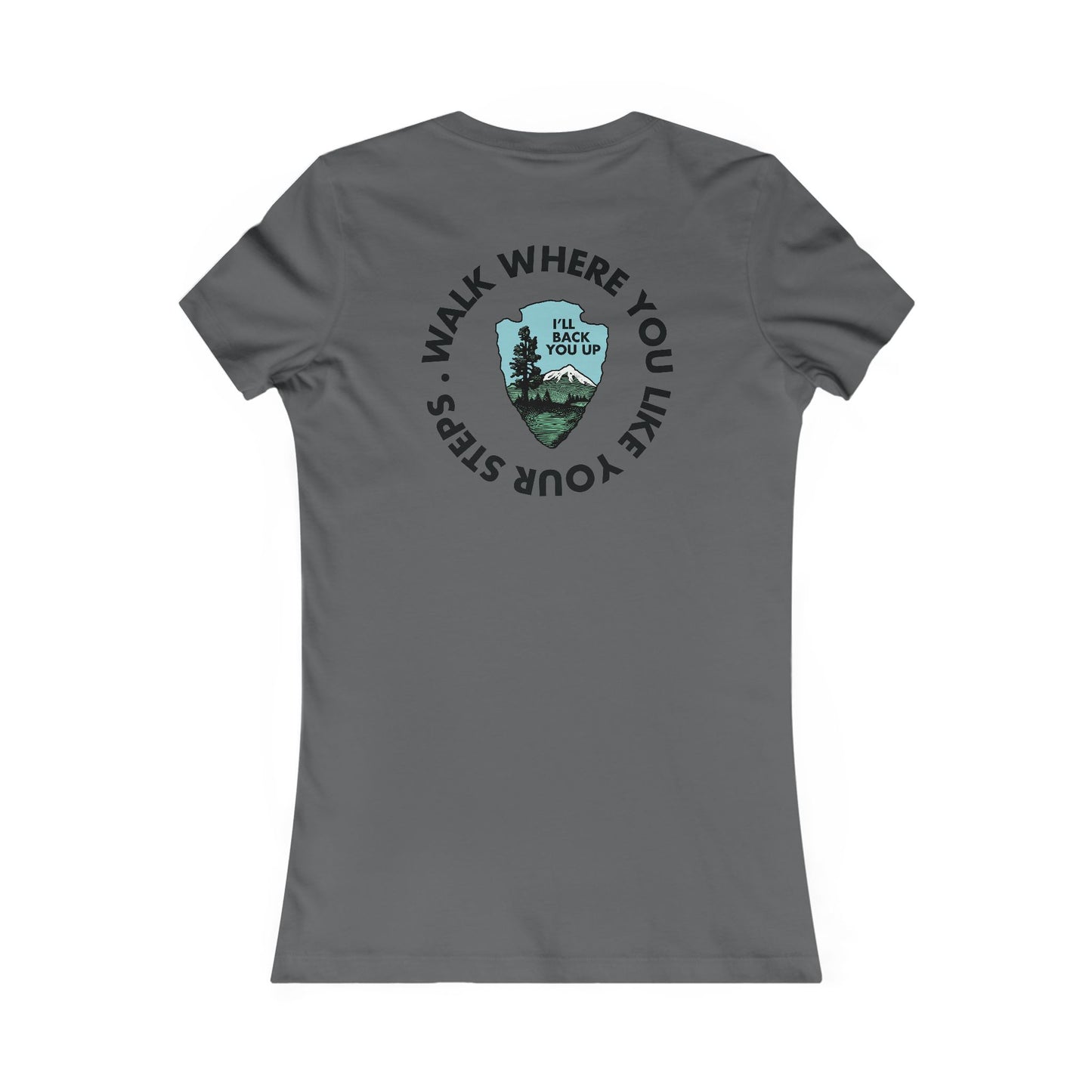 Save Our National Parks I'll Back You Up *front & back Women's Cut Tee