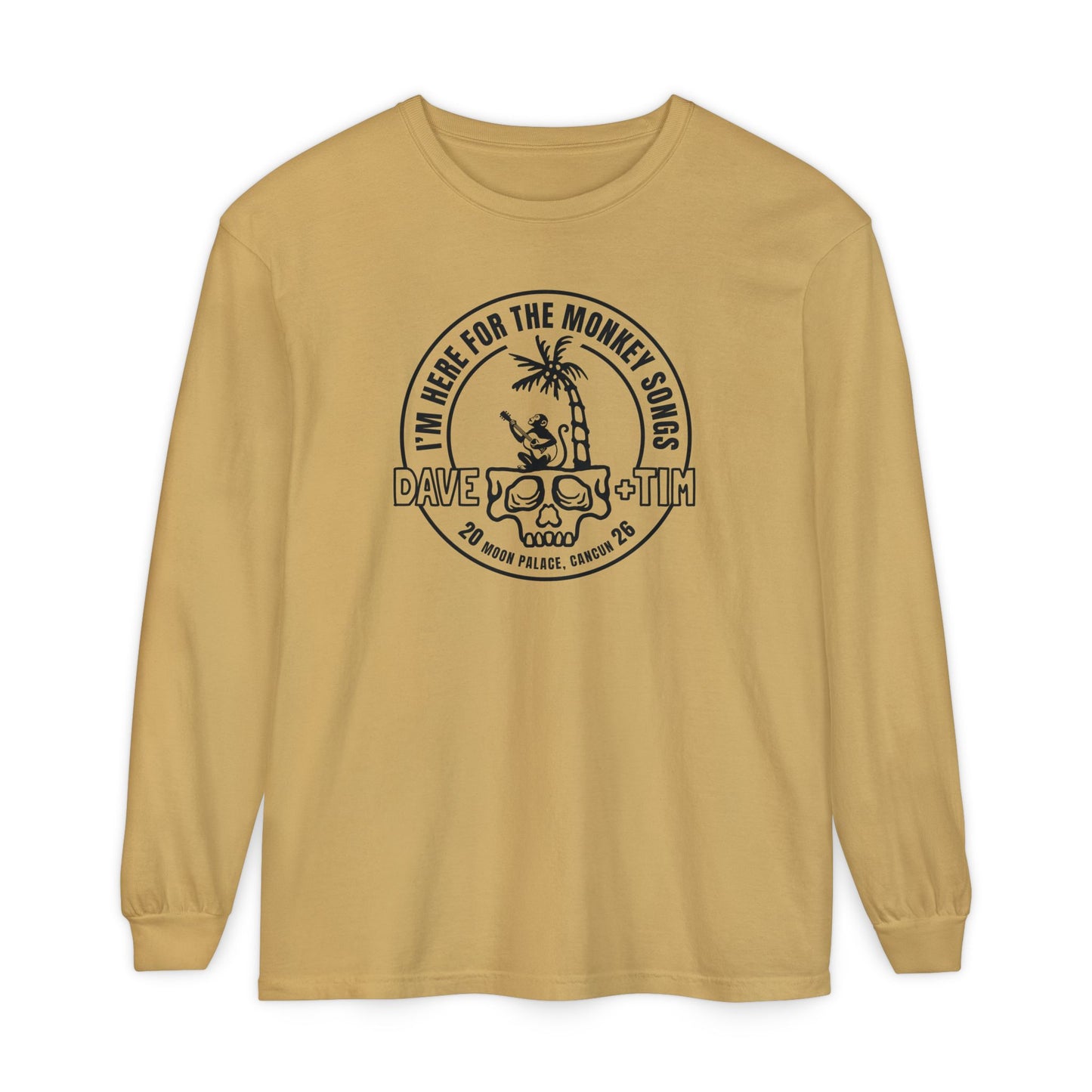 Monkey Songs Mexico 2026 Long Sleeve Tee *With Set List