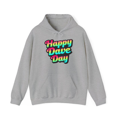 Happy Dave Day Multi Color  Hoodie