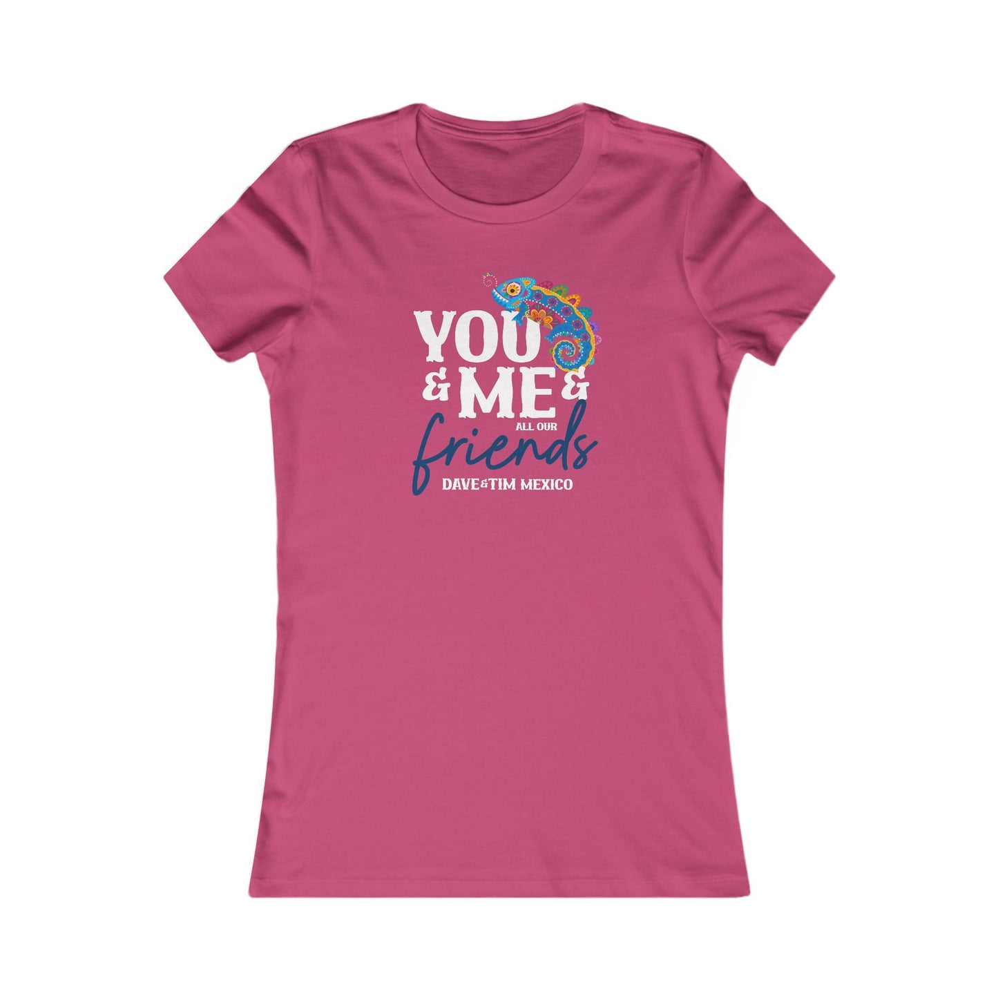 You & Me Mexico 2027 Woman's Cut Tee