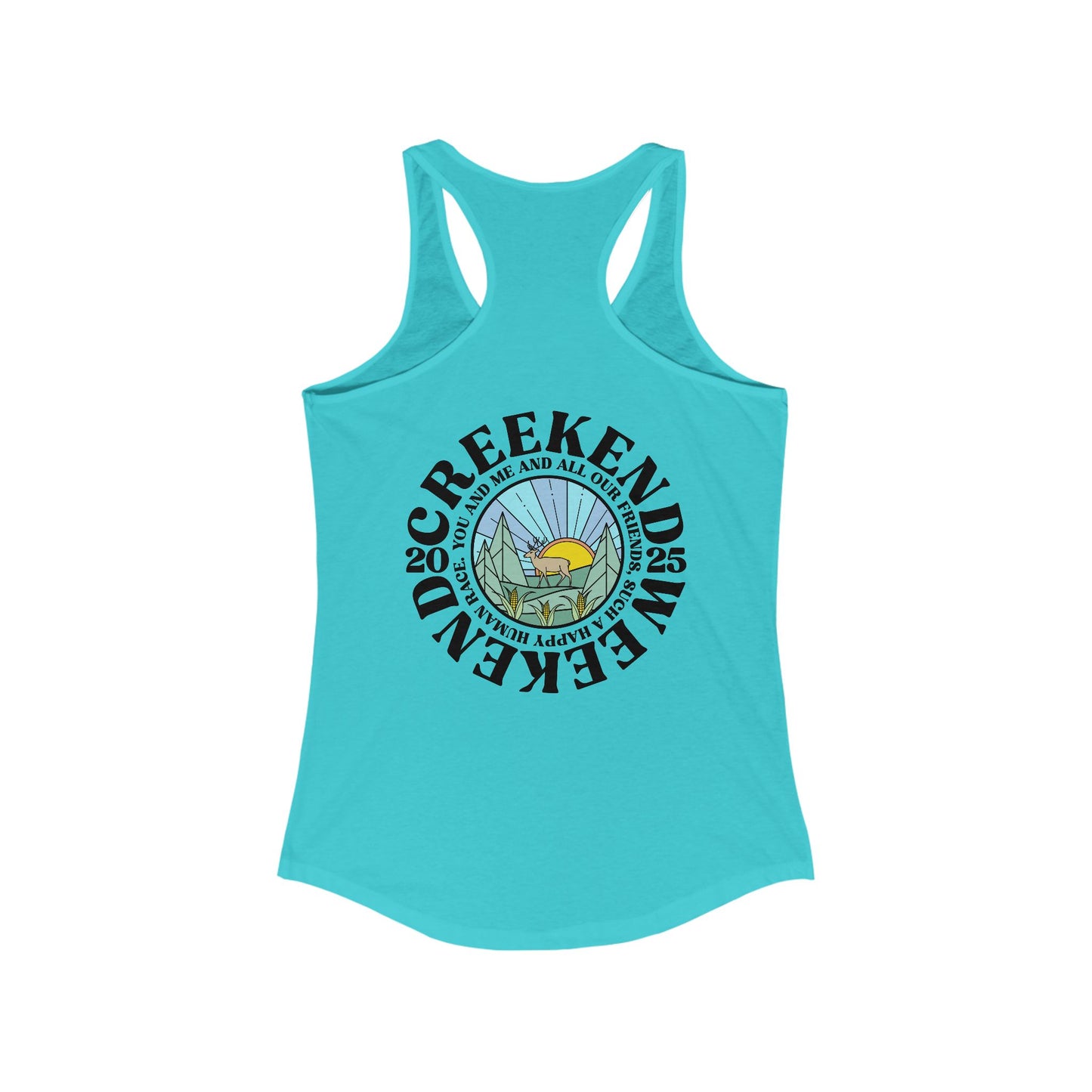 Freakin Creekend 2025 *With Back Print Woman's Tank