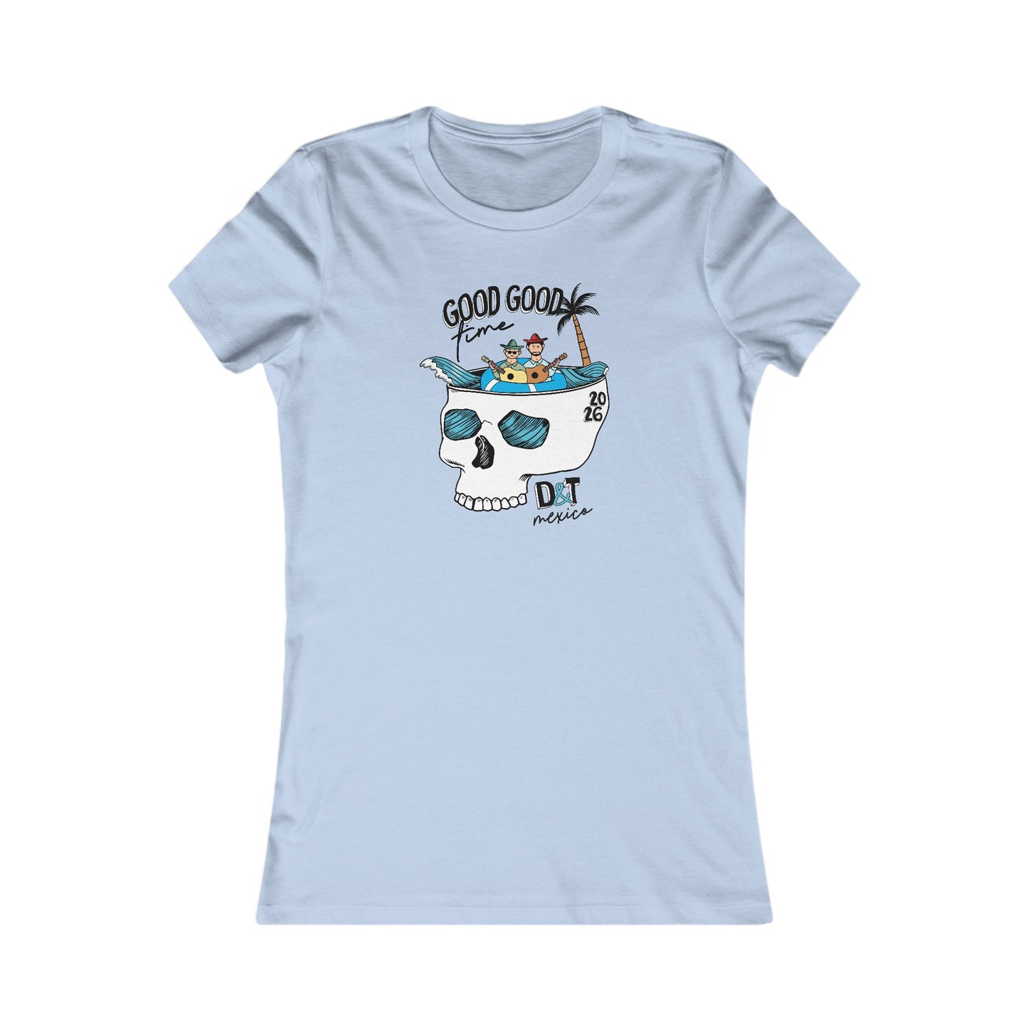 Good Good Time Mexico 2026 Woman's Cut Tee *With Set List