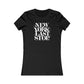 Last Stop Script 2026 Woman's Cut Tee