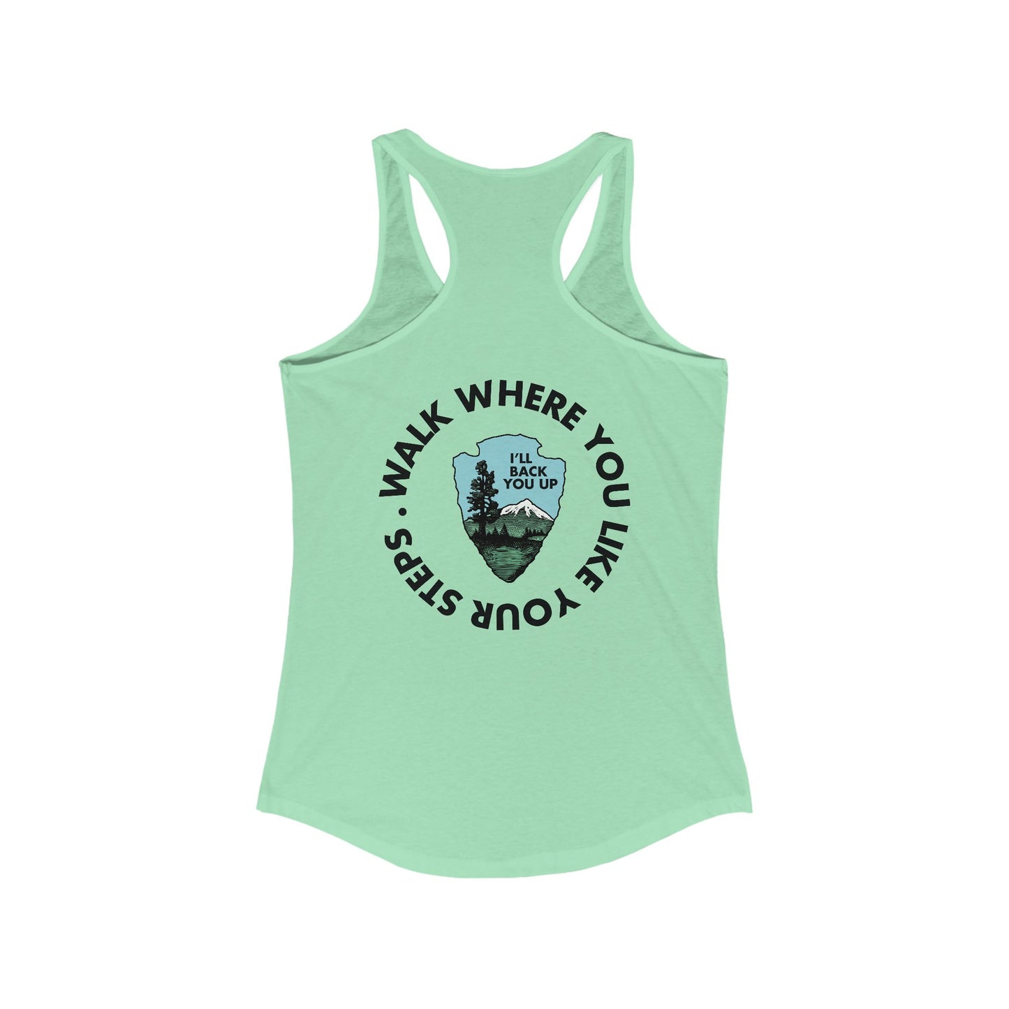 Save Our National Parks I'll Back You Up *front & back  Woman's Tank