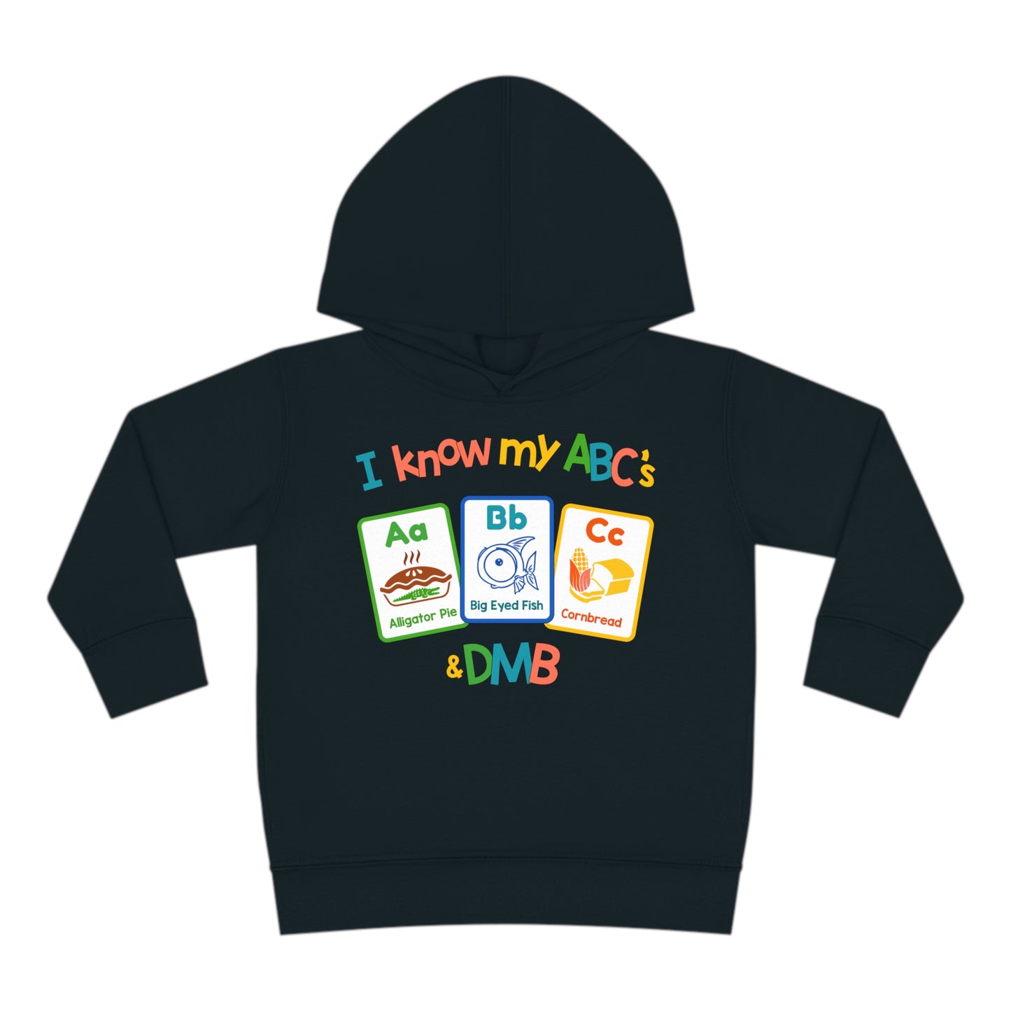 I Know My ABC's Toddler Hoodie