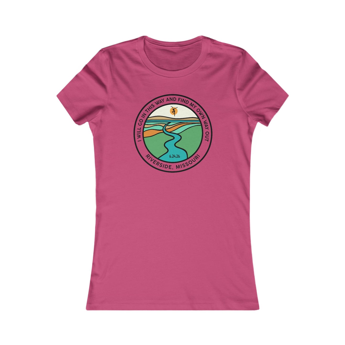 Riverside Missouri 2026 Woman's Cut Tee *With Set List