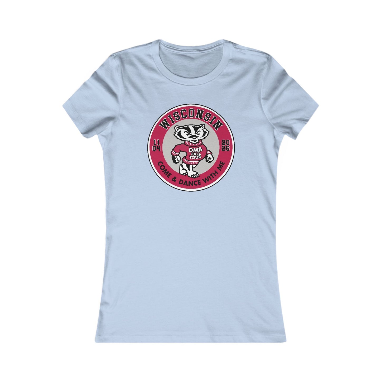 Wisconsin Fall 2026 Woman's Cut Tee