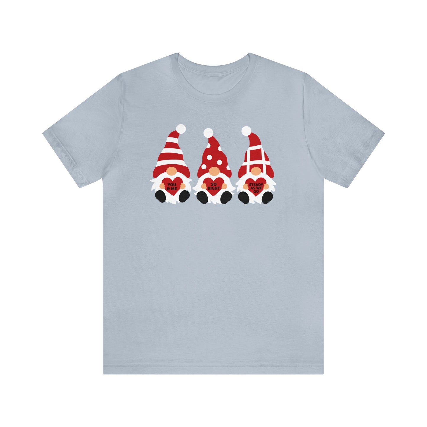 Valentine Gnomes Tee Woman's Cut Tee