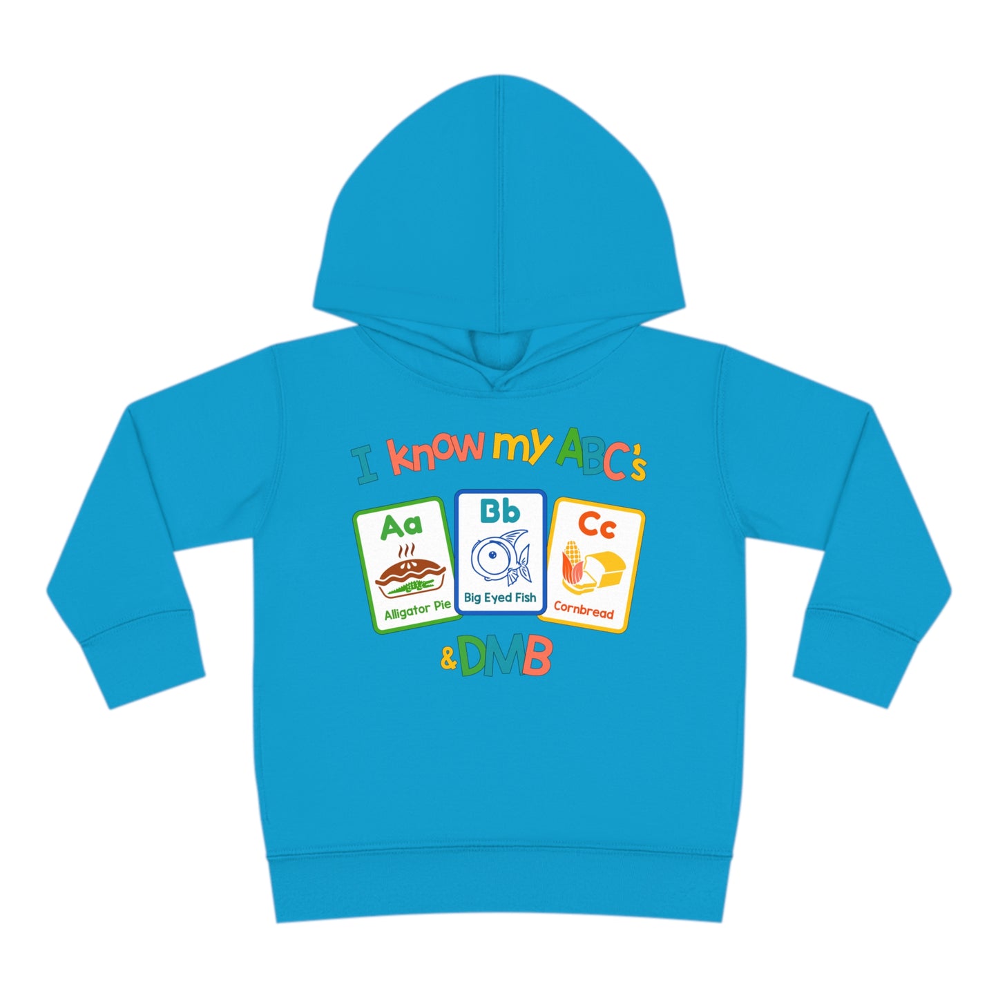 I Know My ABC's Toddler Hoodie