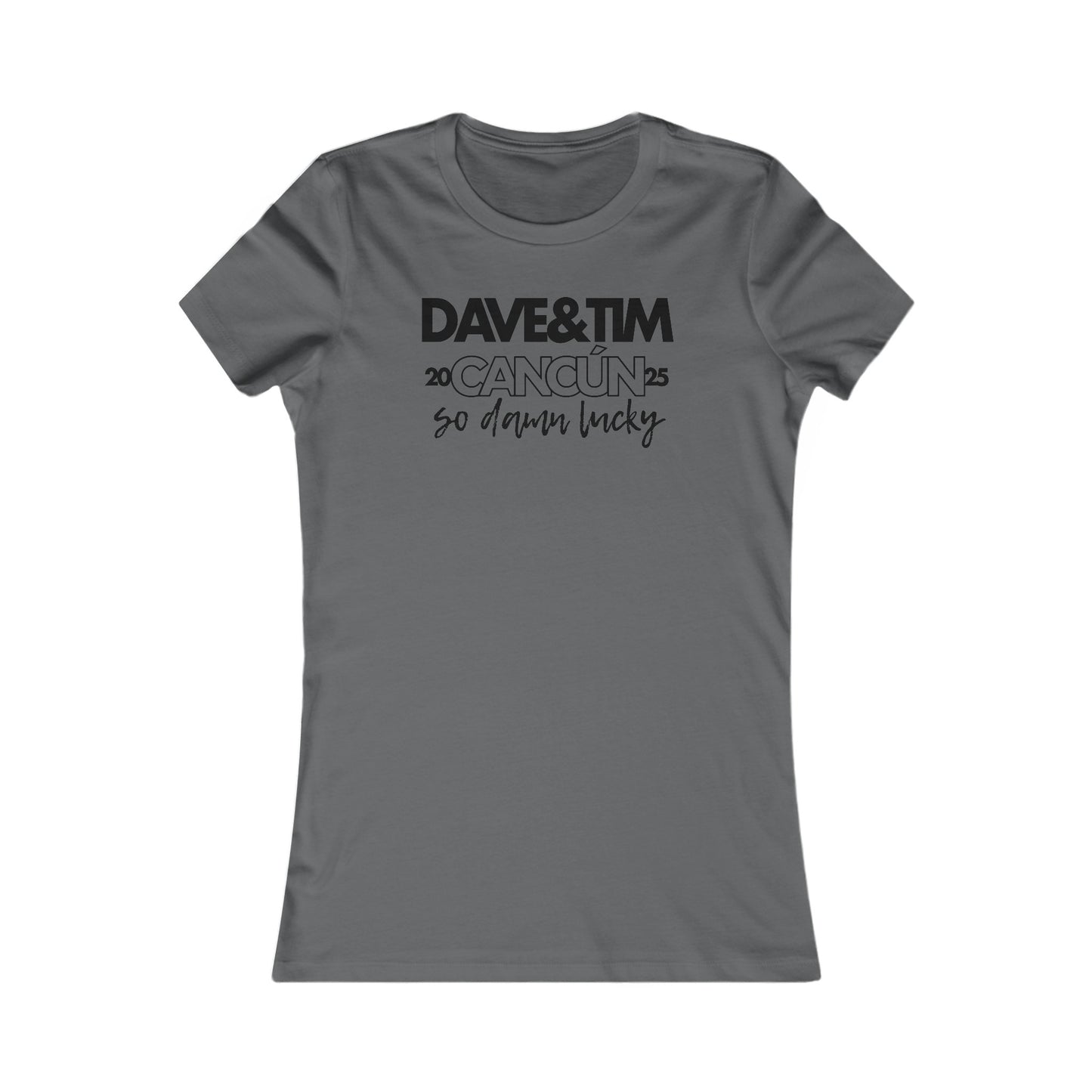 Dave & Tim So Damn Lucky mexico 2025 Women's Cut *With Setlist