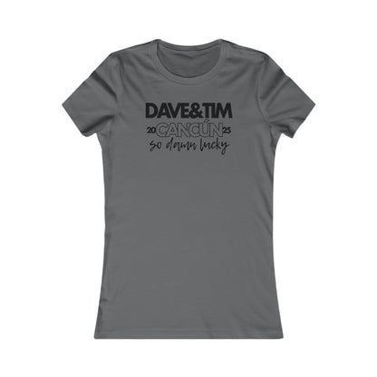 Dave & Tim So Damn Lucky mexico 2025 Women's Cut *With Setlist