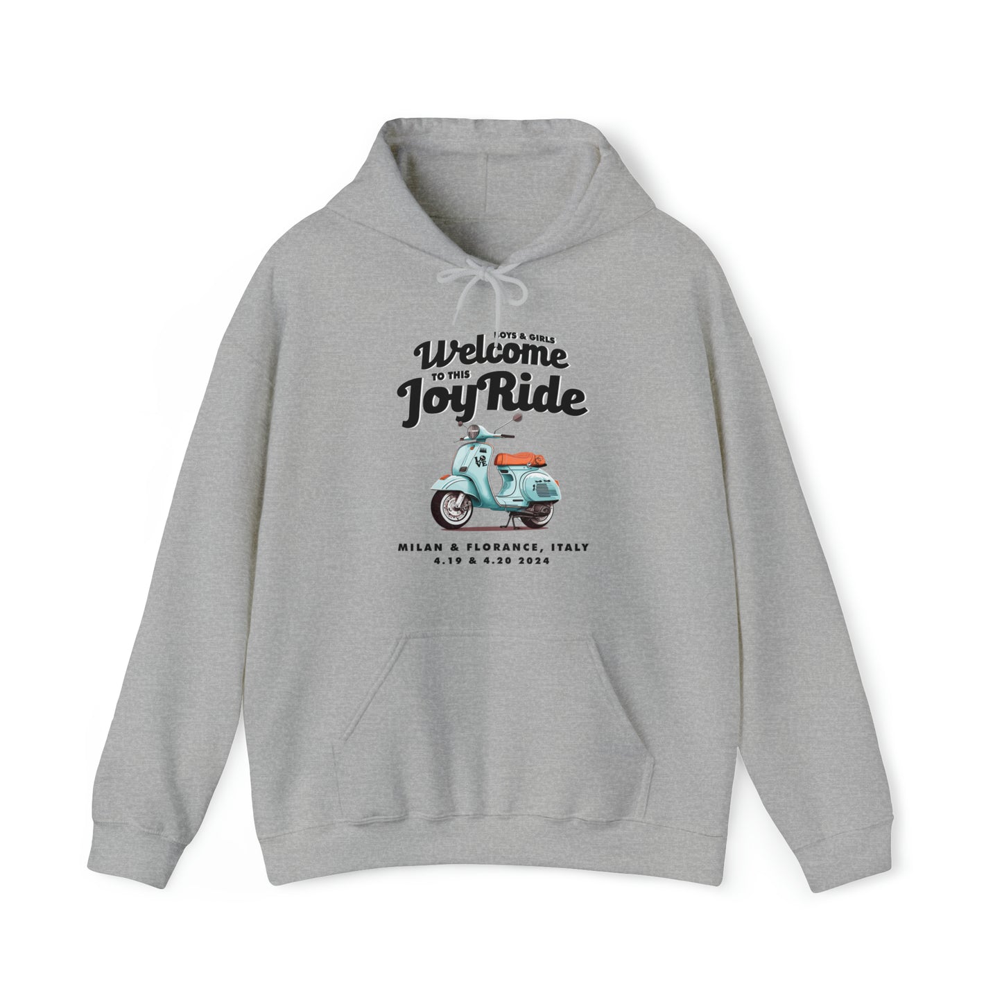 Italy Europe 2024 Hoodie w/set list