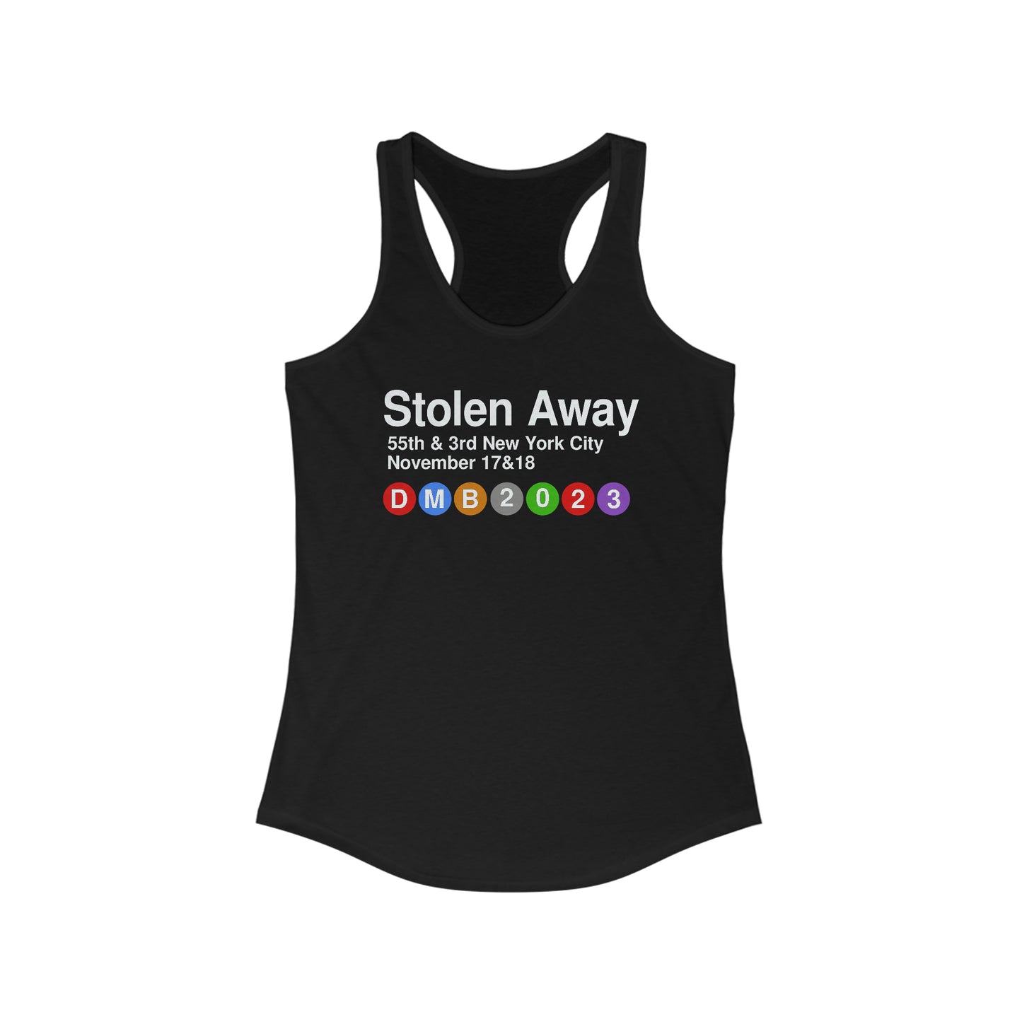 Stolen Away NY fall Tour 2023 Tank Top *With Setlist