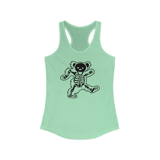 Skeleton Bear Tank Top