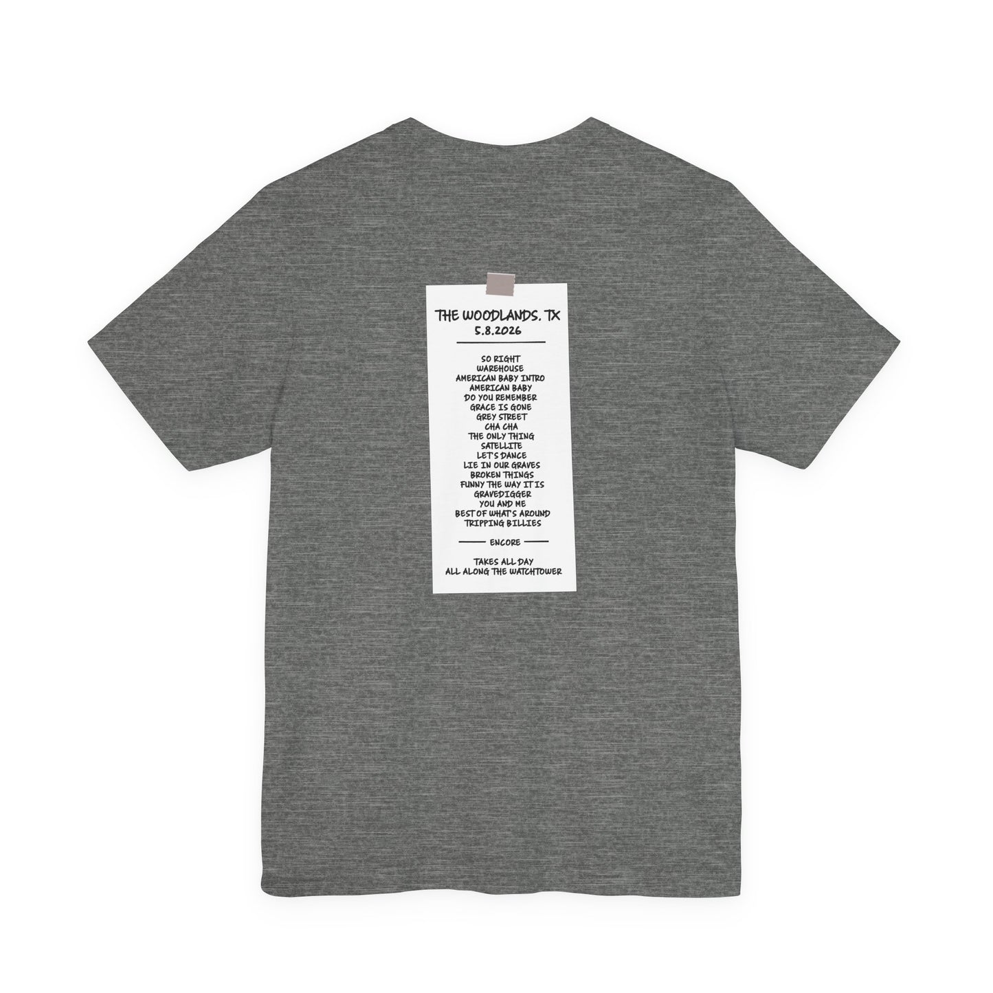 The Woodlands 2026 *With Set List