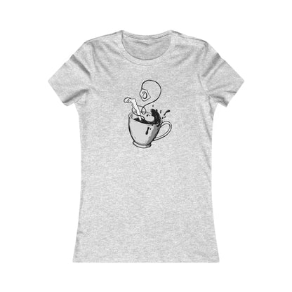 Hot Tea Woman's Cut Tee